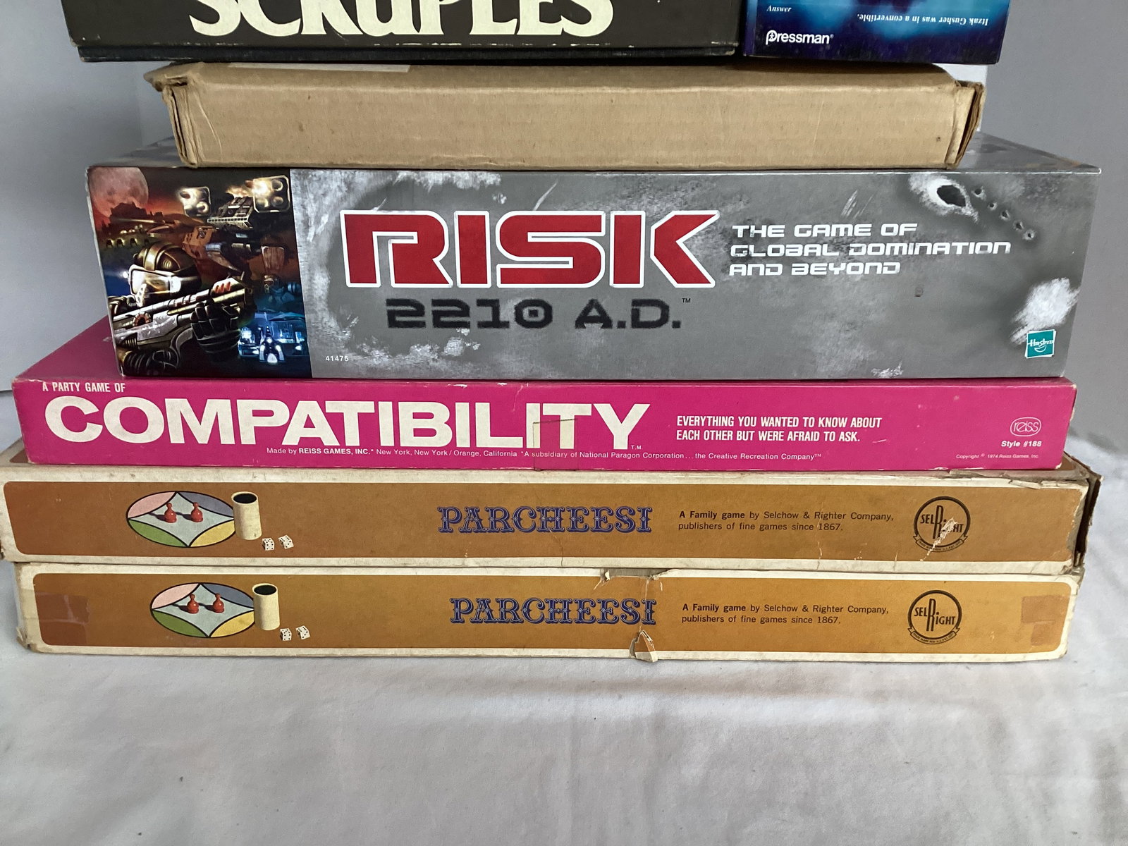 Games - Parcheesi, Risk, Scruples, and More - 2