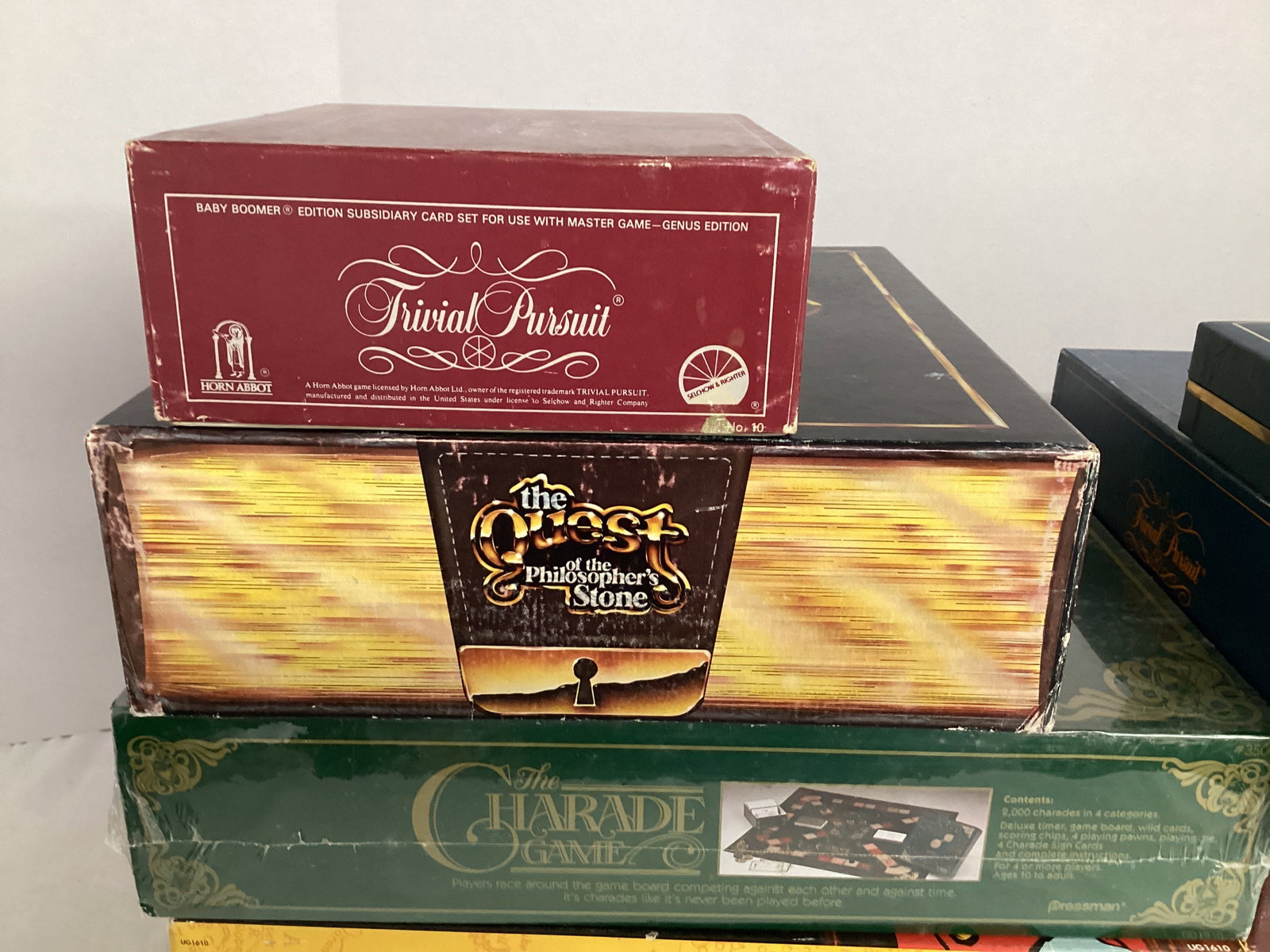 Games - Trivial Pursuit, Stealth Chess, Charade Game, and More - 2