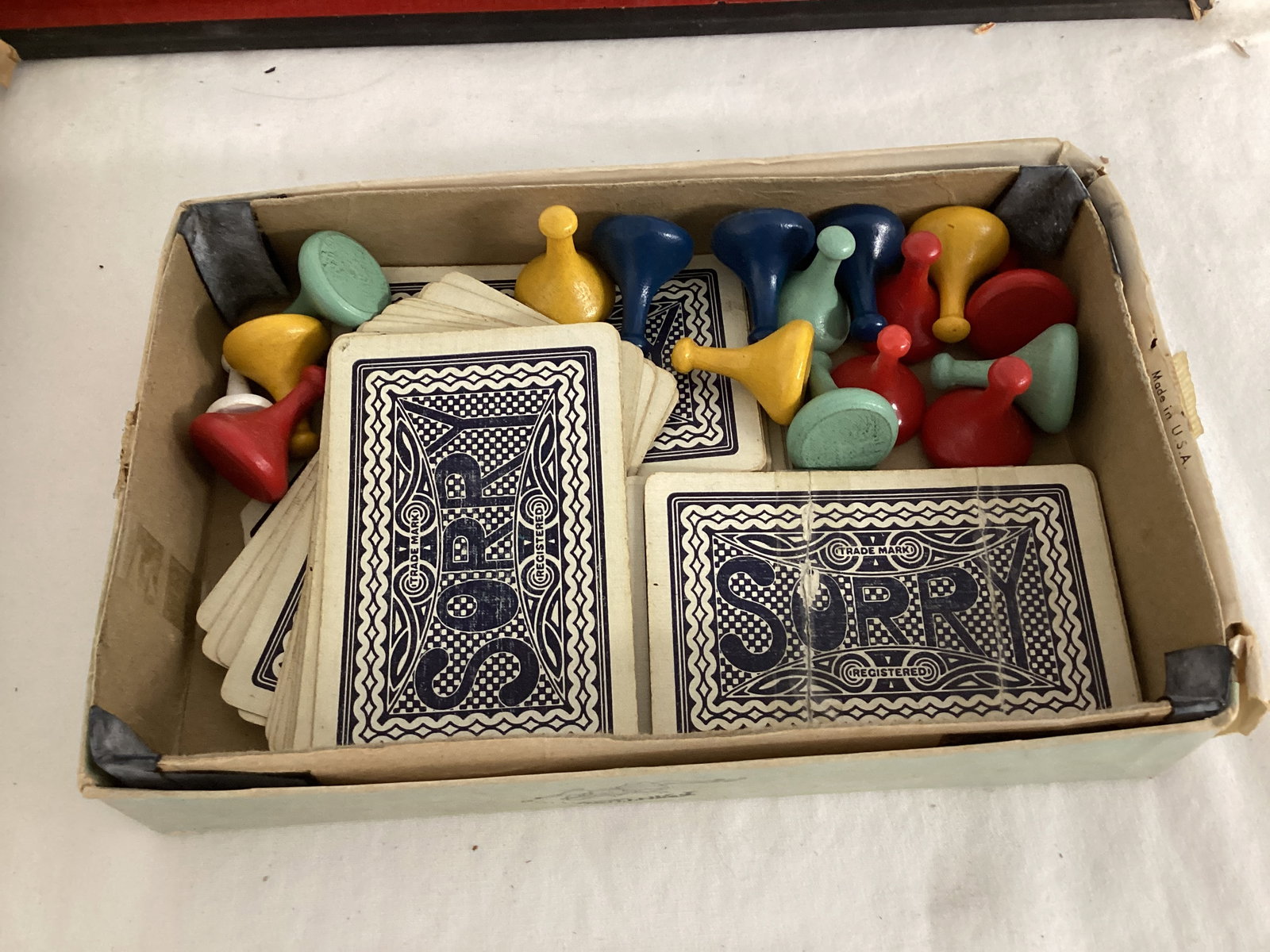Antique and Vintage Game Boards and Pieces - 12
