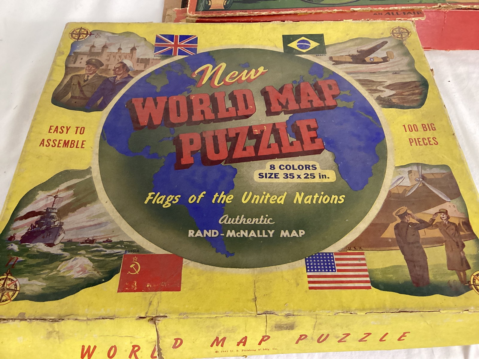 Antique and Vintage Game Boards and Pieces - 17