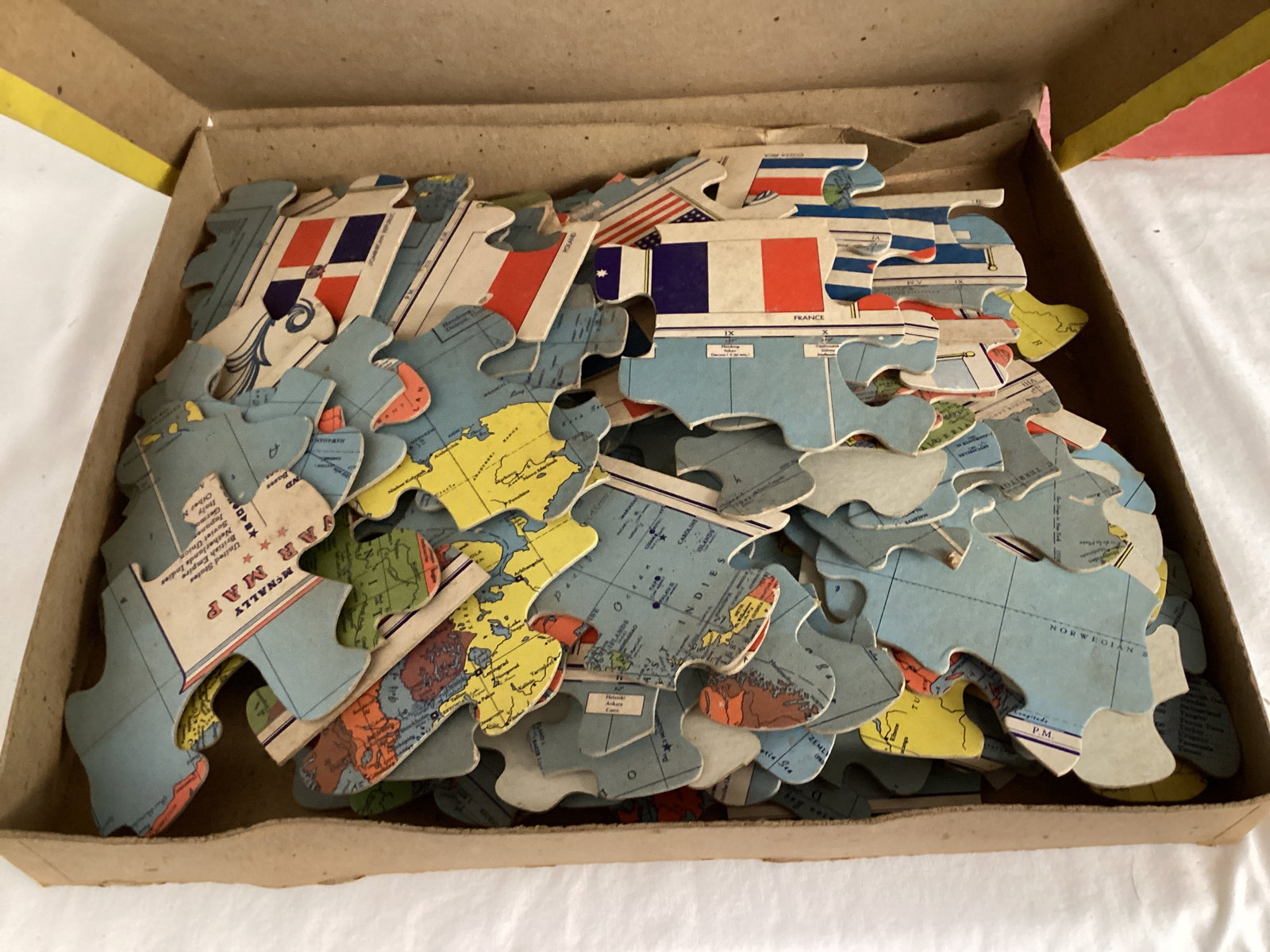 Antique and Vintage Game Boards and Pieces - 18