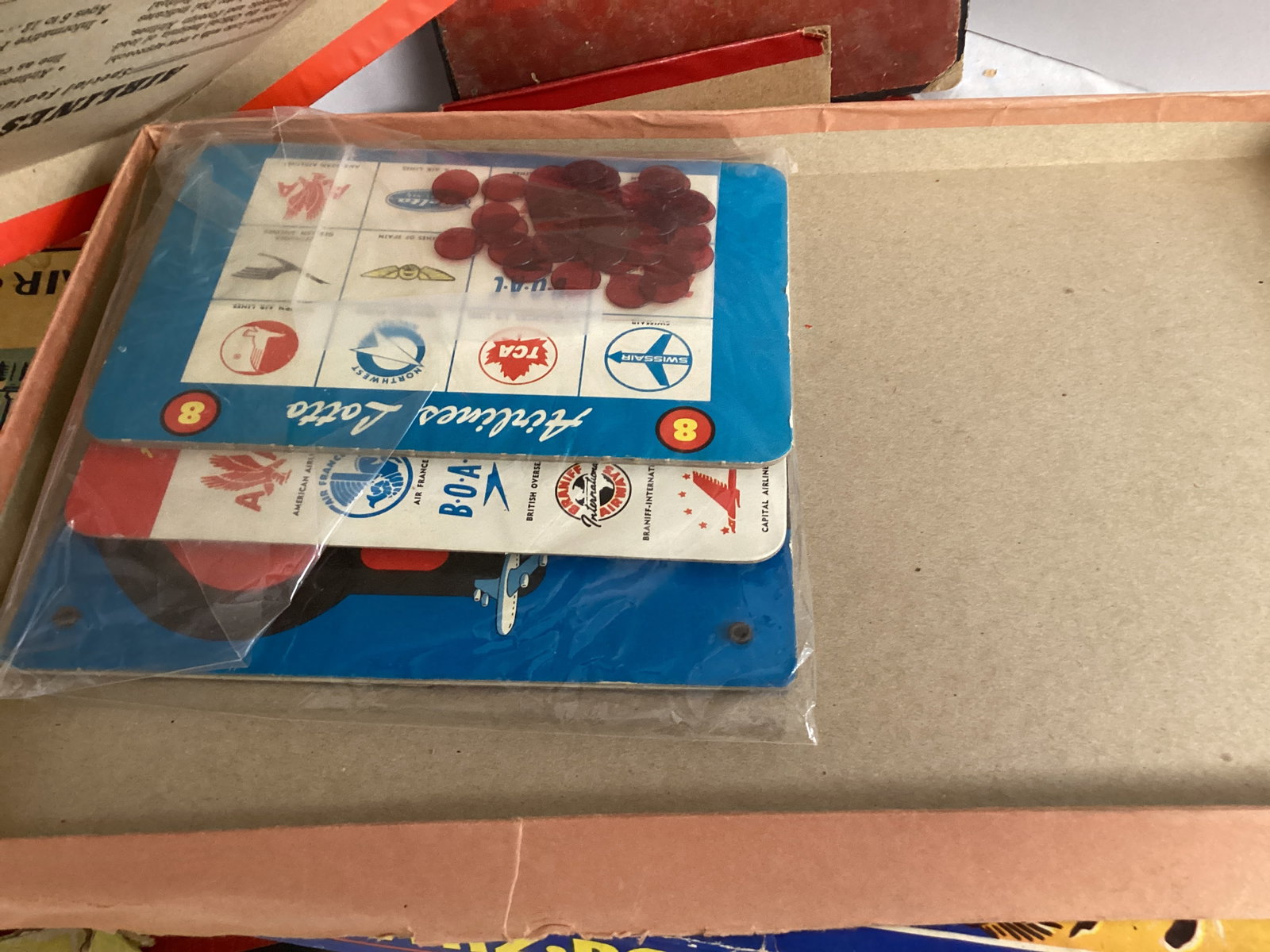 Antique and Vintage Game Boards and Pieces - 3