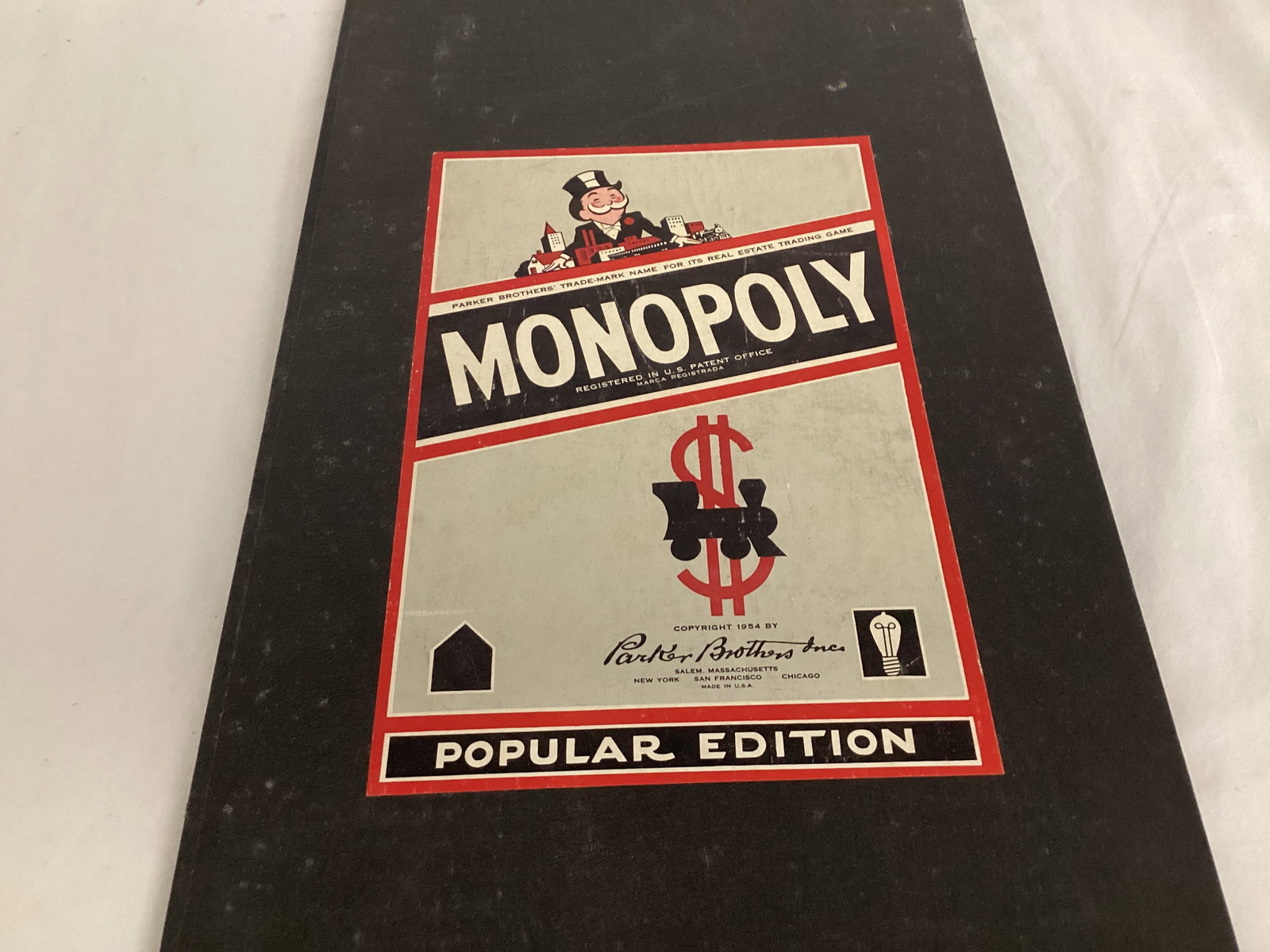 1954 Monopoly Board and Box of Pieces Plus Additional Box - 9