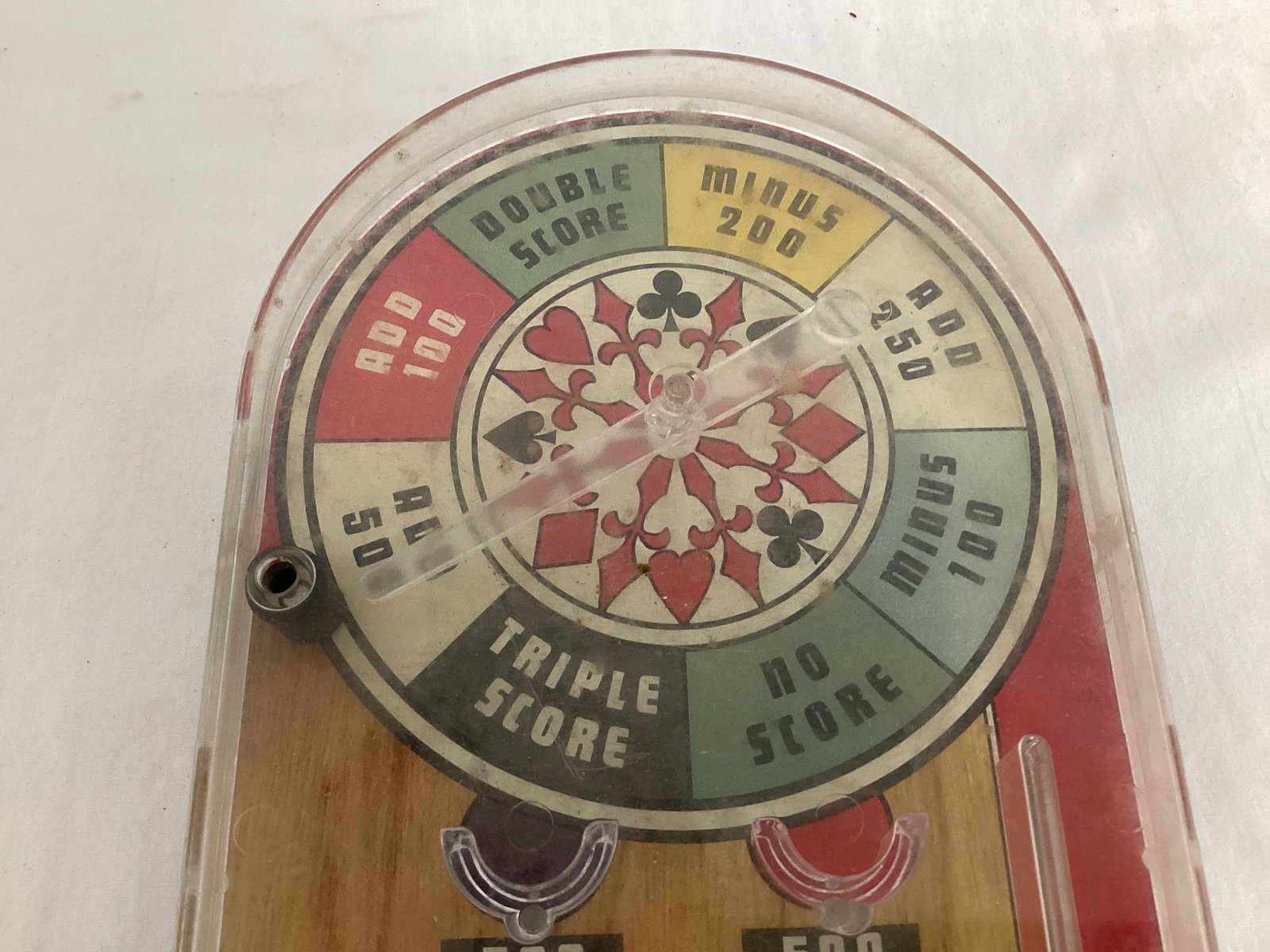Marx Toys Wheel of Fortune Pinball Game - 2