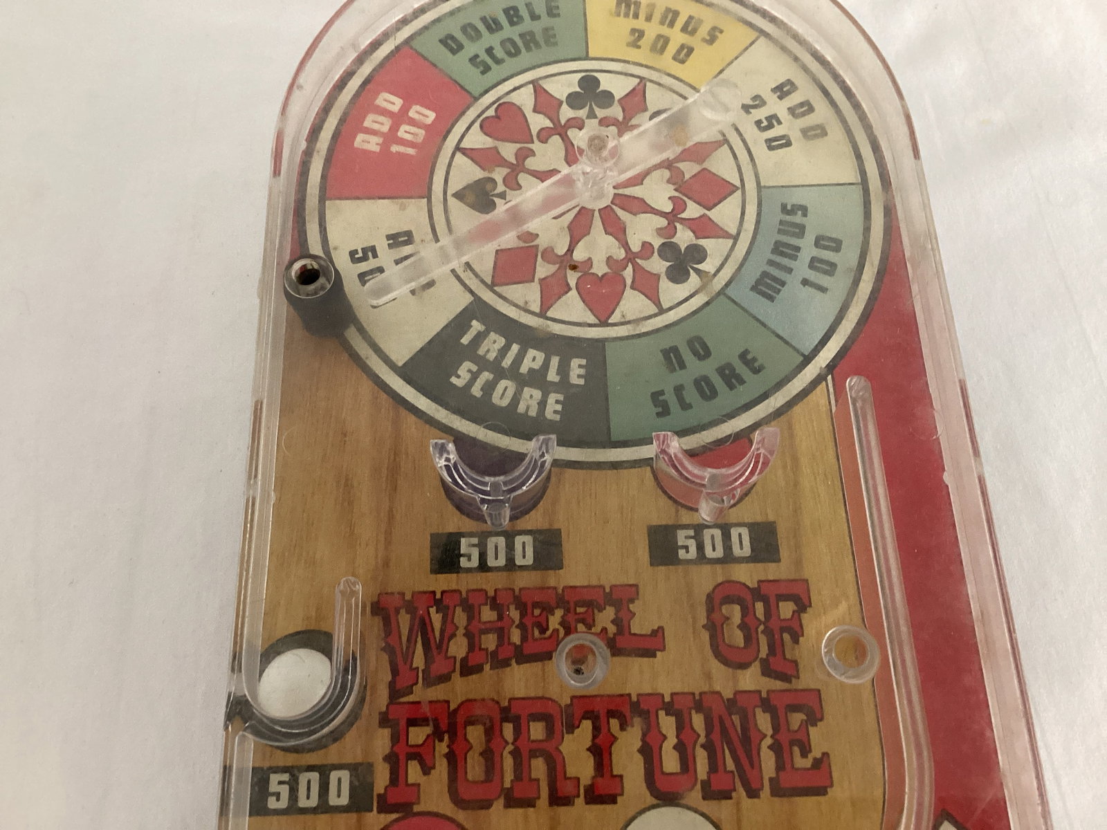 Marx Toys Wheel of Fortune Pinball Game - 3