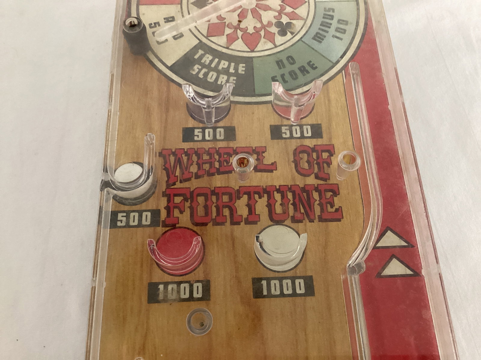 Marx Toys Wheel of Fortune Pinball Game - 4