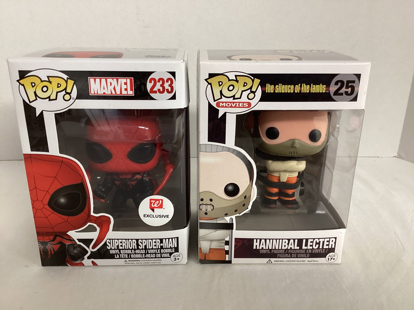 Superior Spider-Man and Hannibal Lecter Funko Pop! Figures (1 of 5)