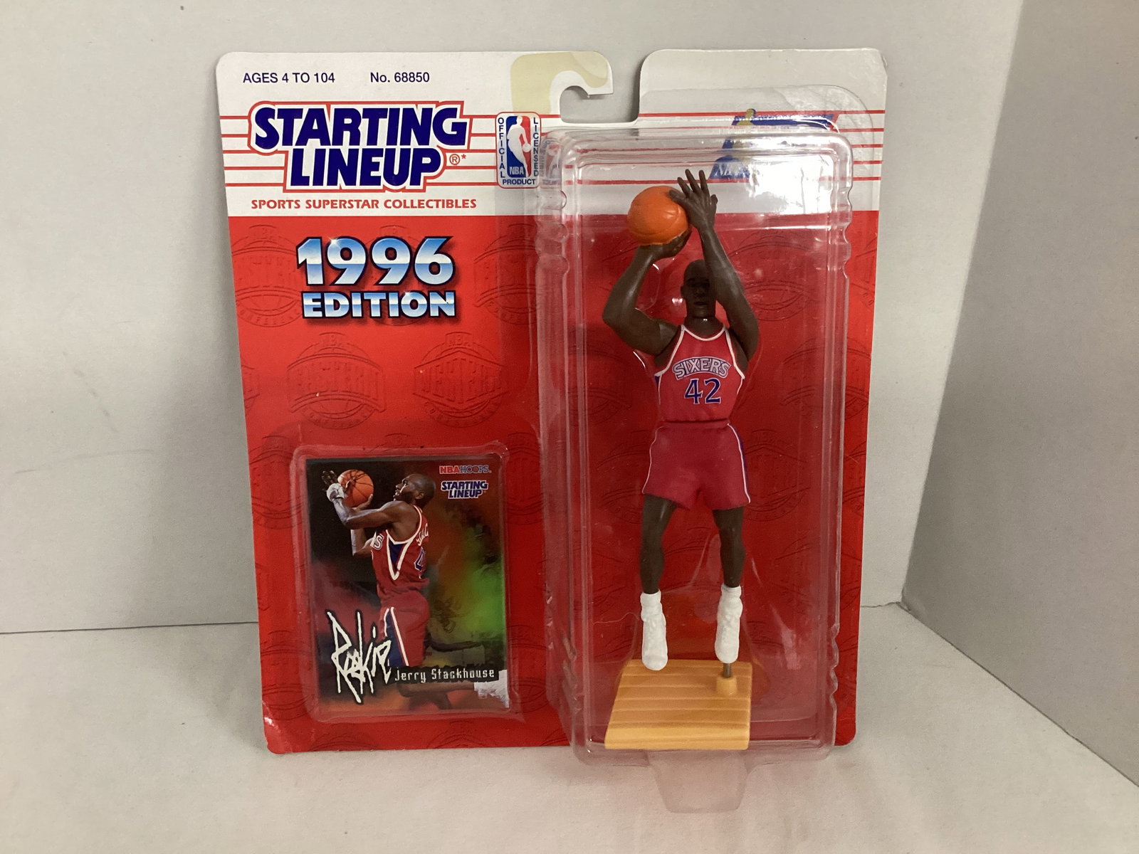 Tim Duncan 12" Action Figure and Starting Lineup Jerry Stackhouse Figure - 5