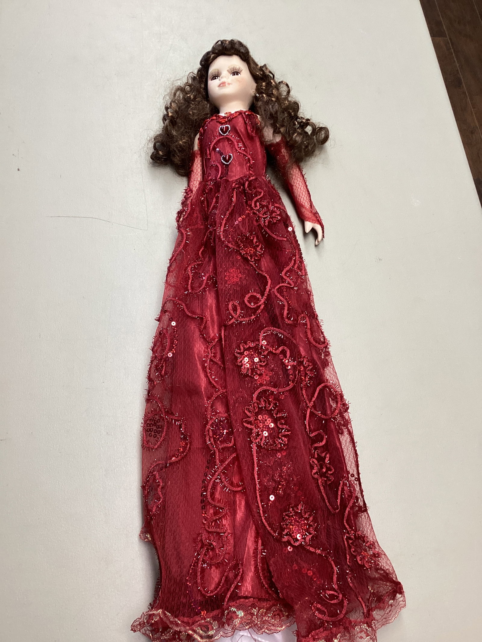 Quinceanera Porcelain Centerpiece Doll - 5