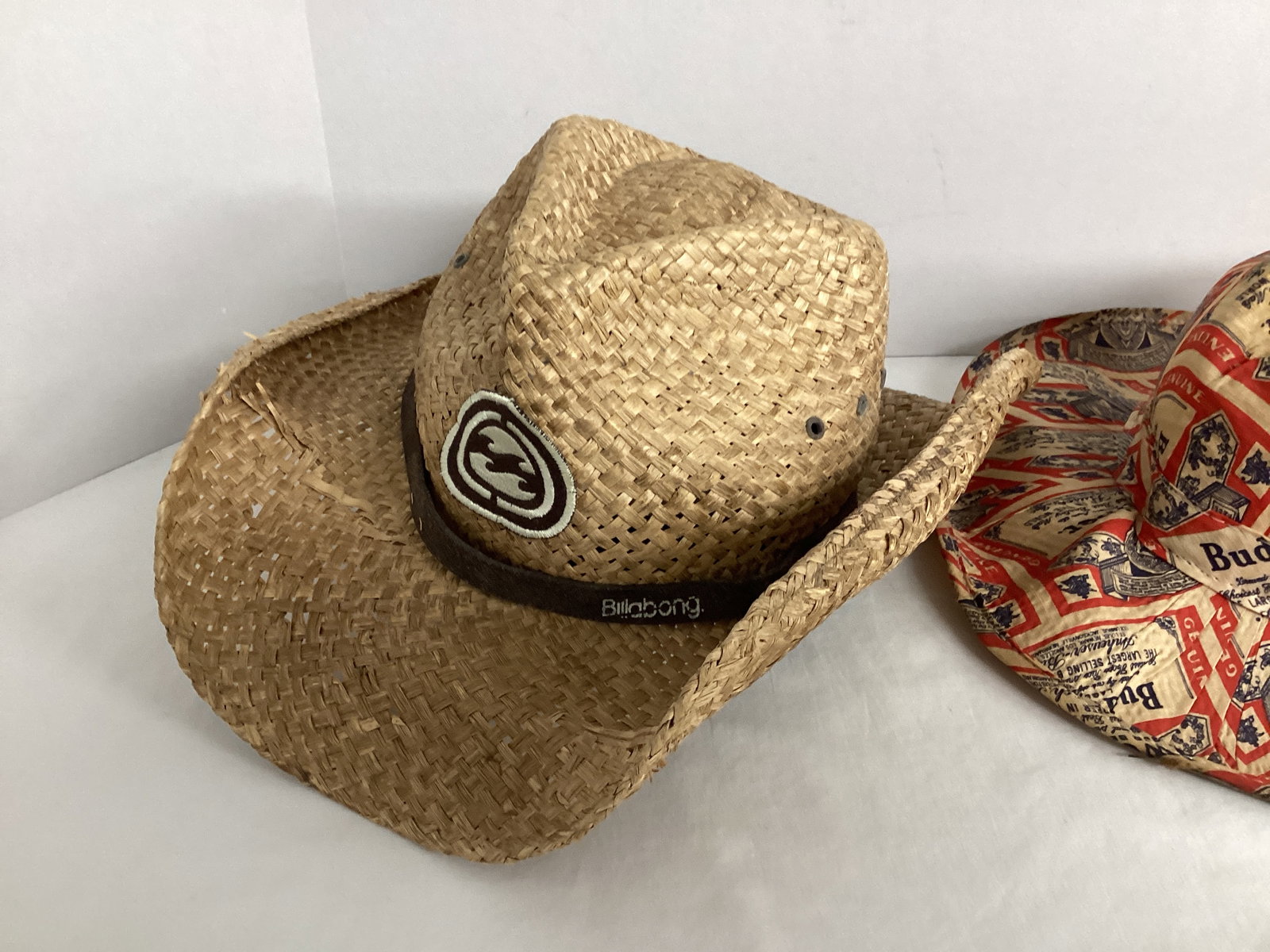 Billabong and Budweiser Hats - 2
