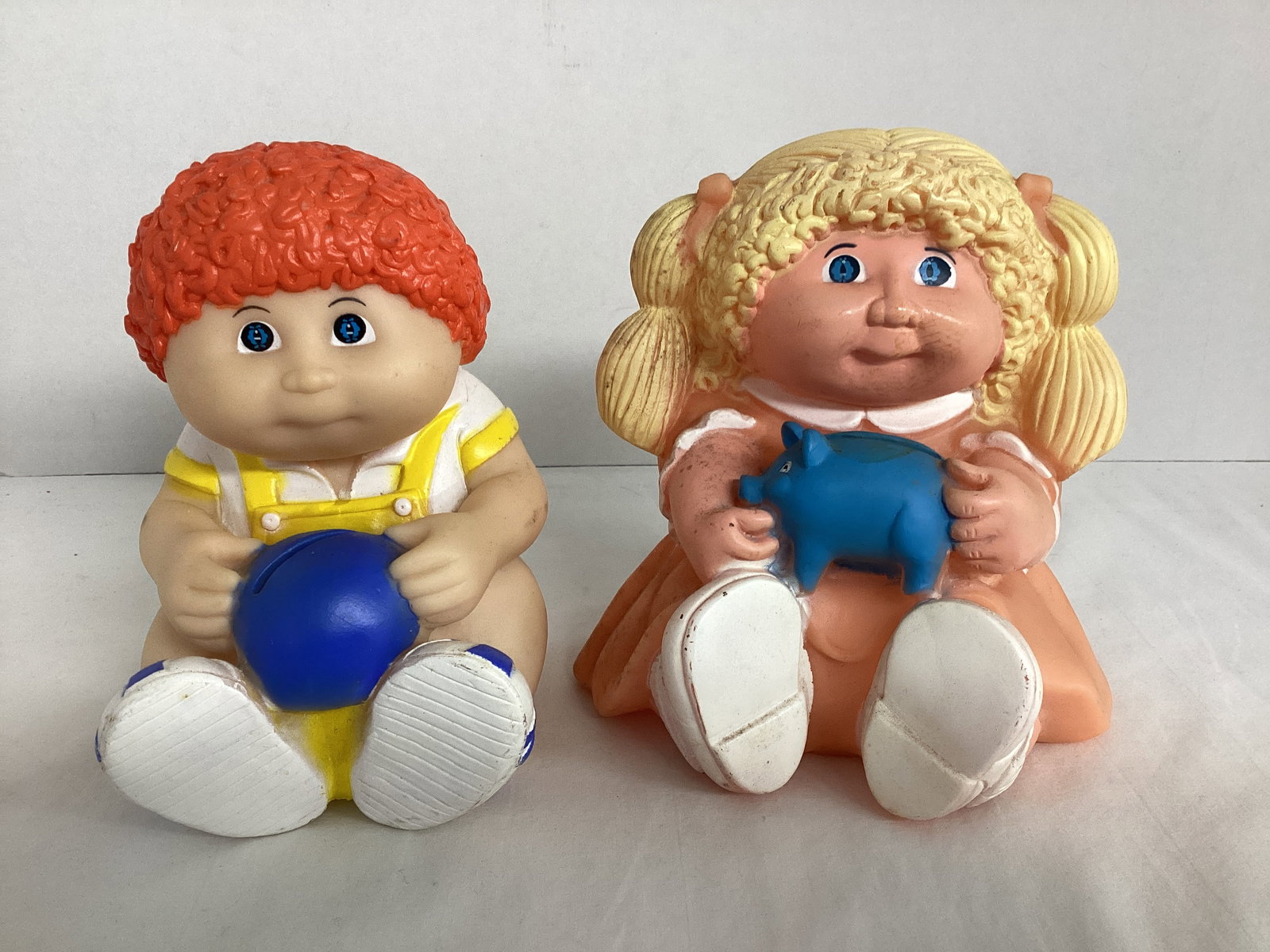 Vintage Cabbage Patch Kids Banks: one missing stopper