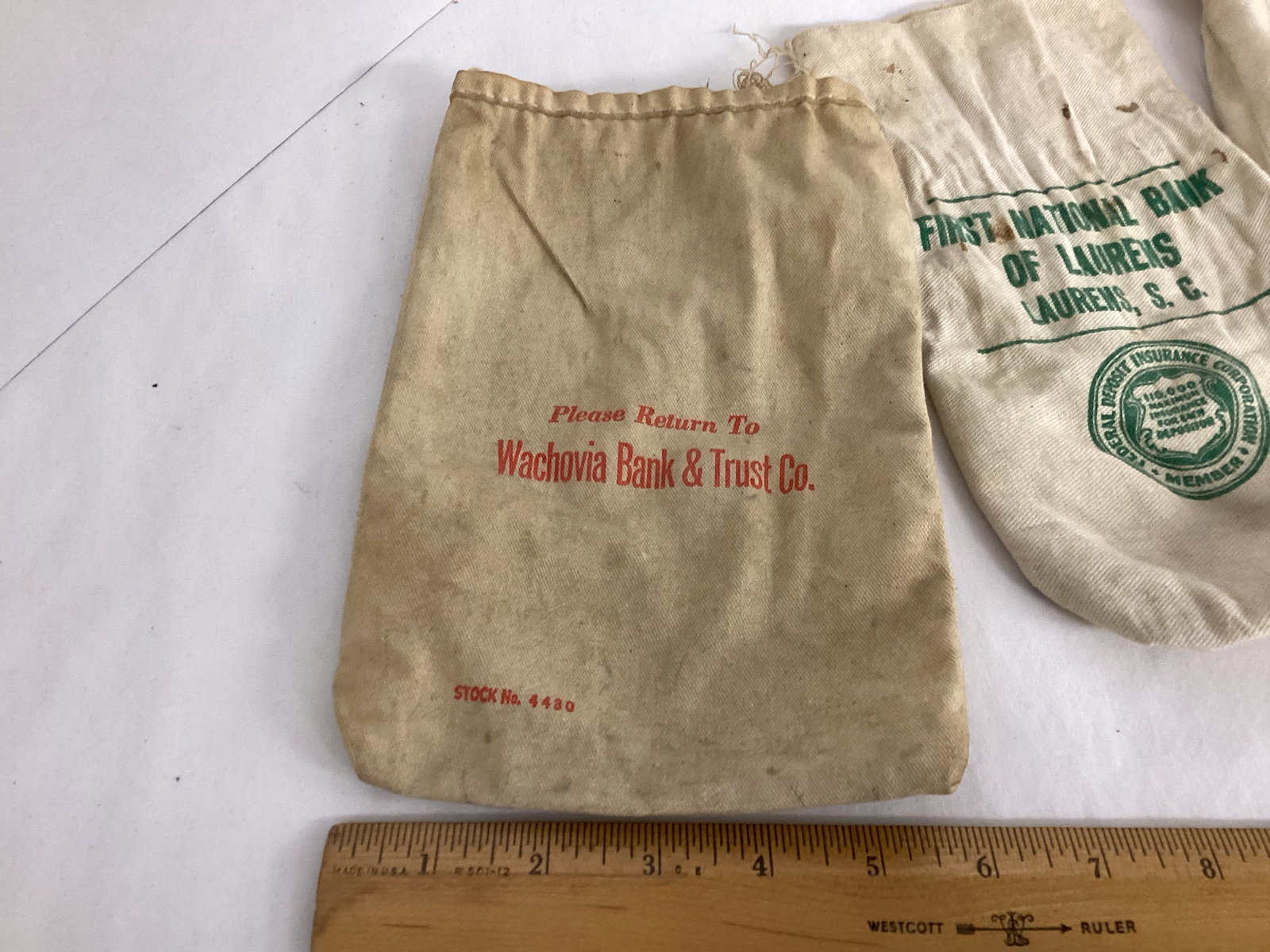Canvas Bank Bags and All American Hard Shot Lead Bag - 2