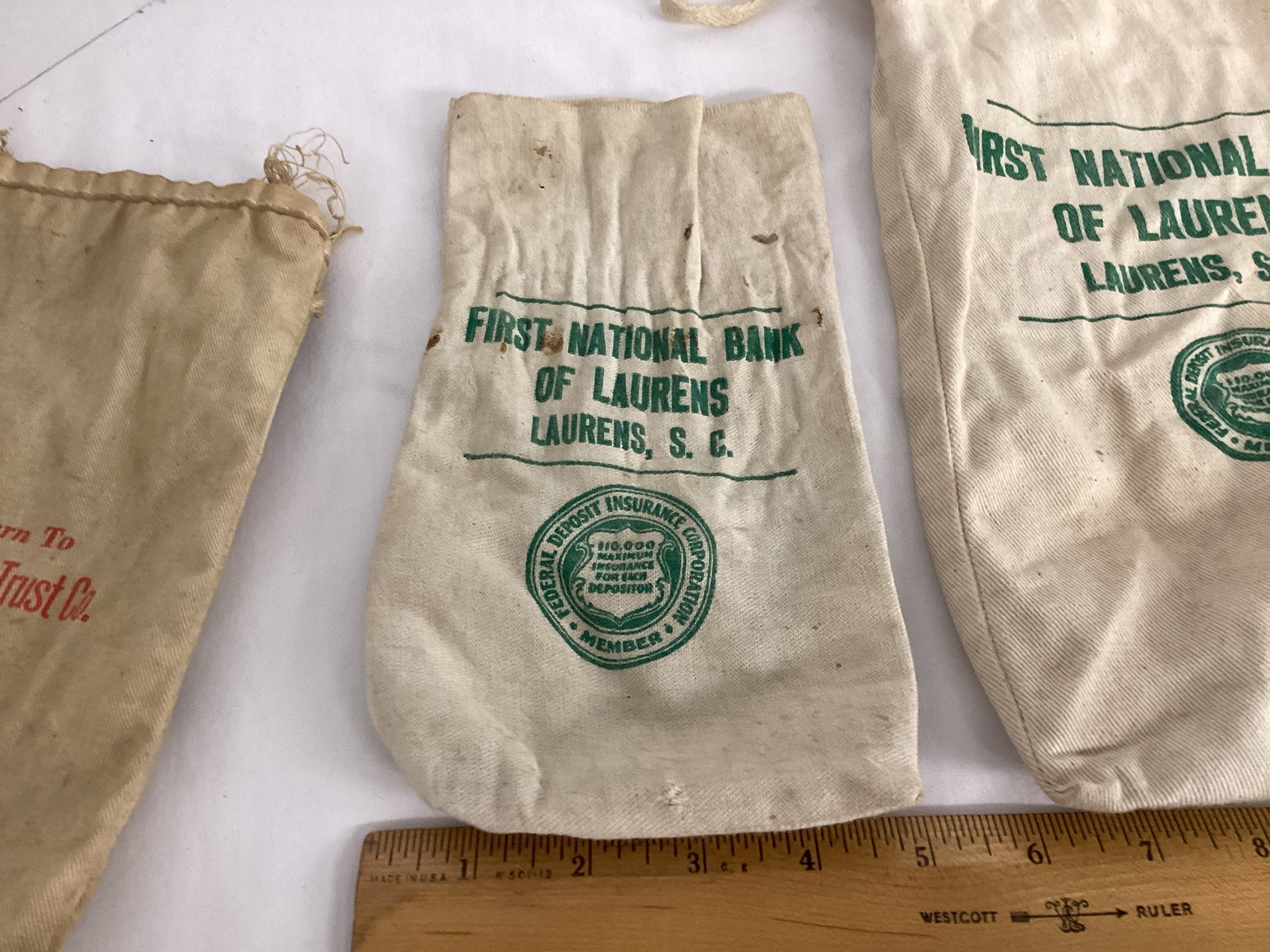 Canvas Bank Bags and All American Hard Shot Lead Bag - 3