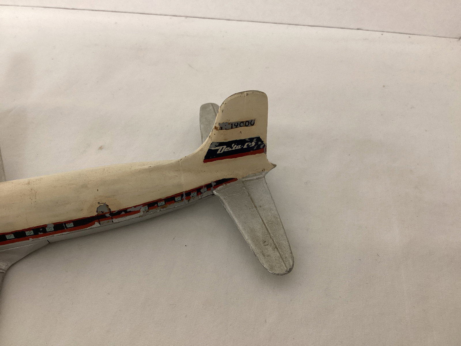 Vintage Delta Airplane Model - 2