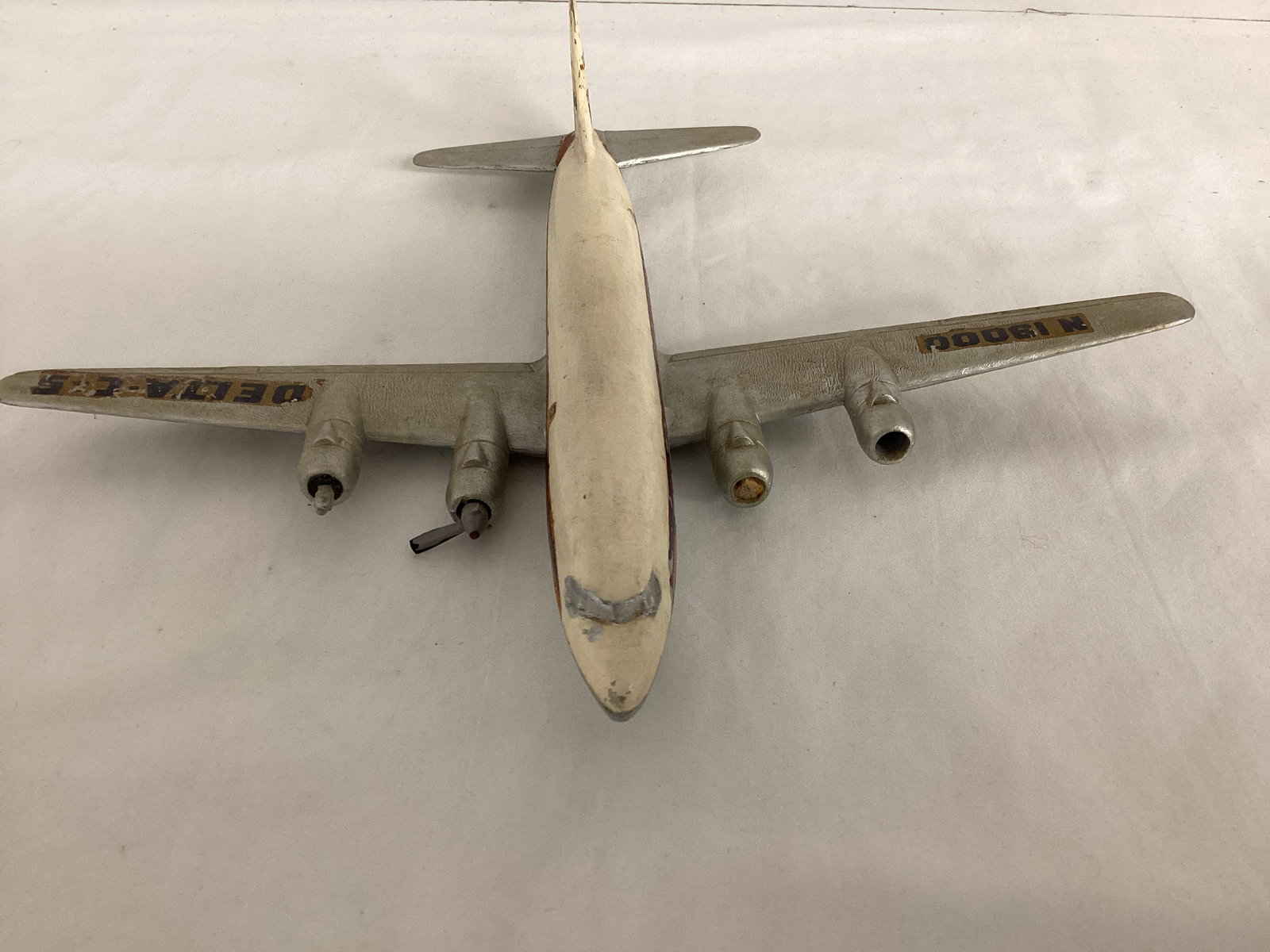 Vintage Delta Airplane Model - 4