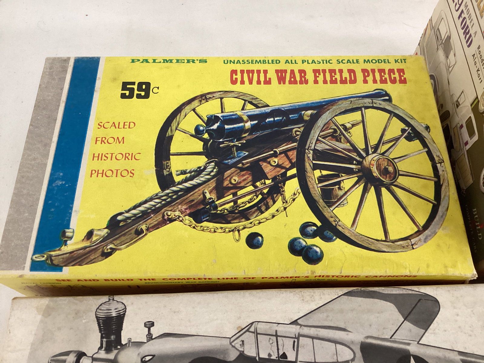 Three Model Kits - 2