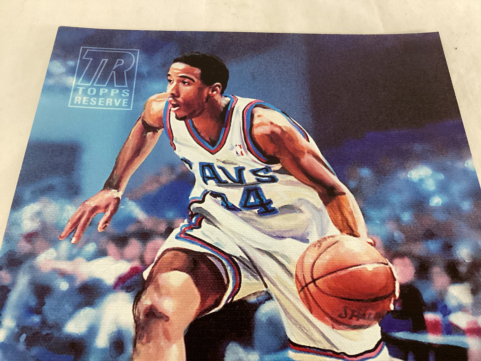 Topps Reserve Cleveland Cavaliers Andre Miller 8x10 Canvas Autograph - 2