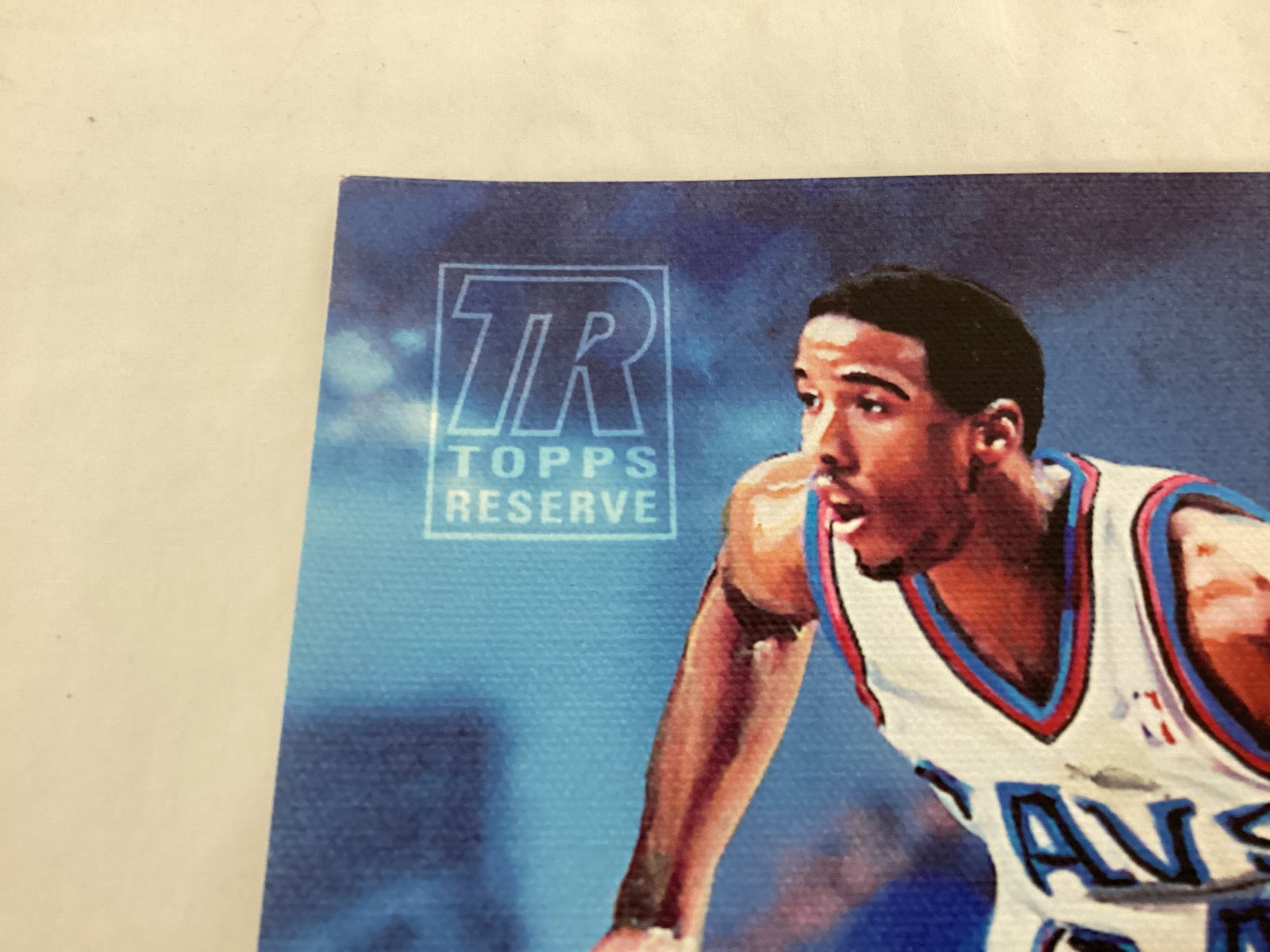 Topps Reserve Cleveland Cavaliers Andre Miller 8x10 Canvas Autograph - 5