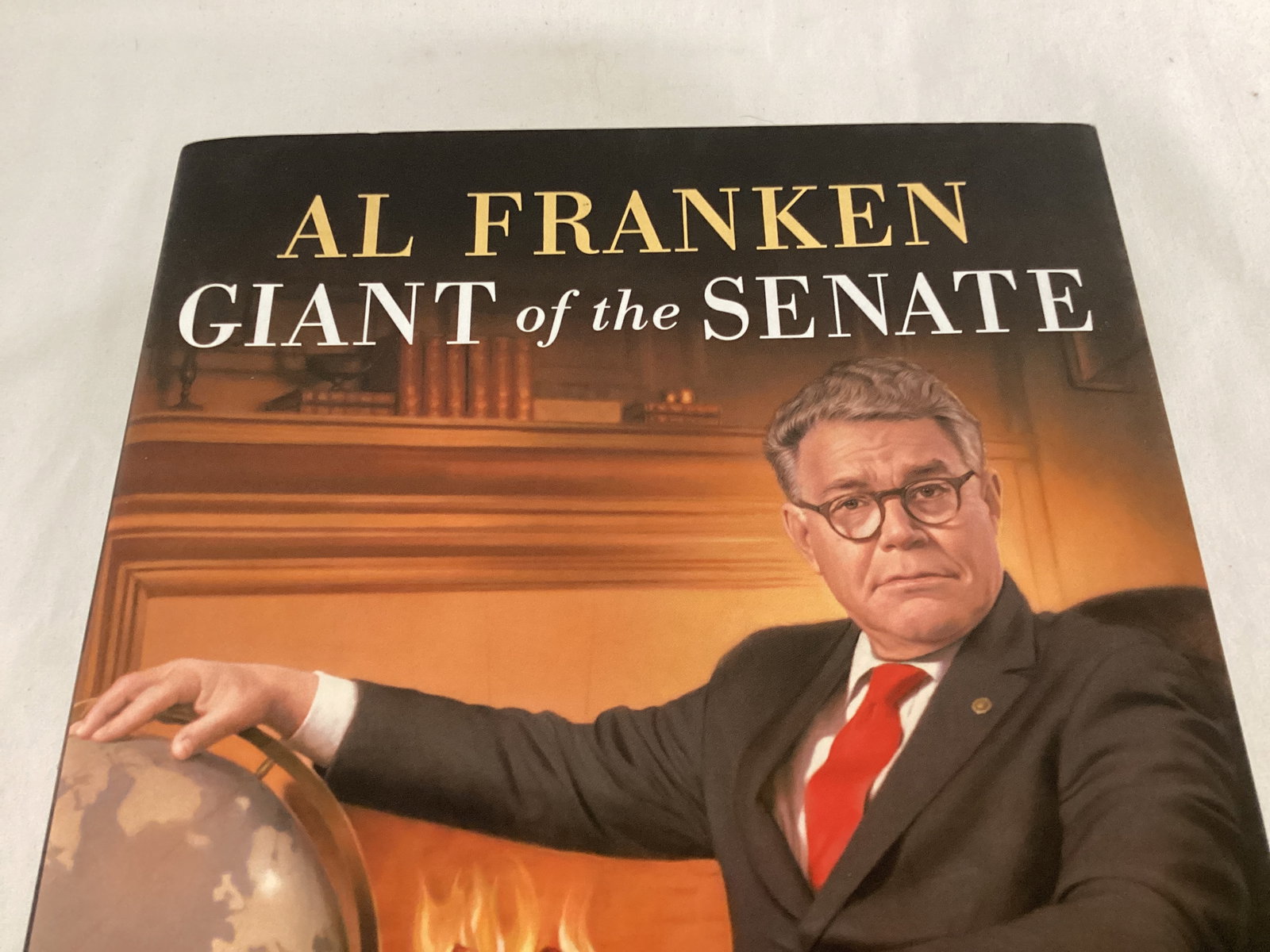 Signed Al Franken Giant of the Senate Book - 2
