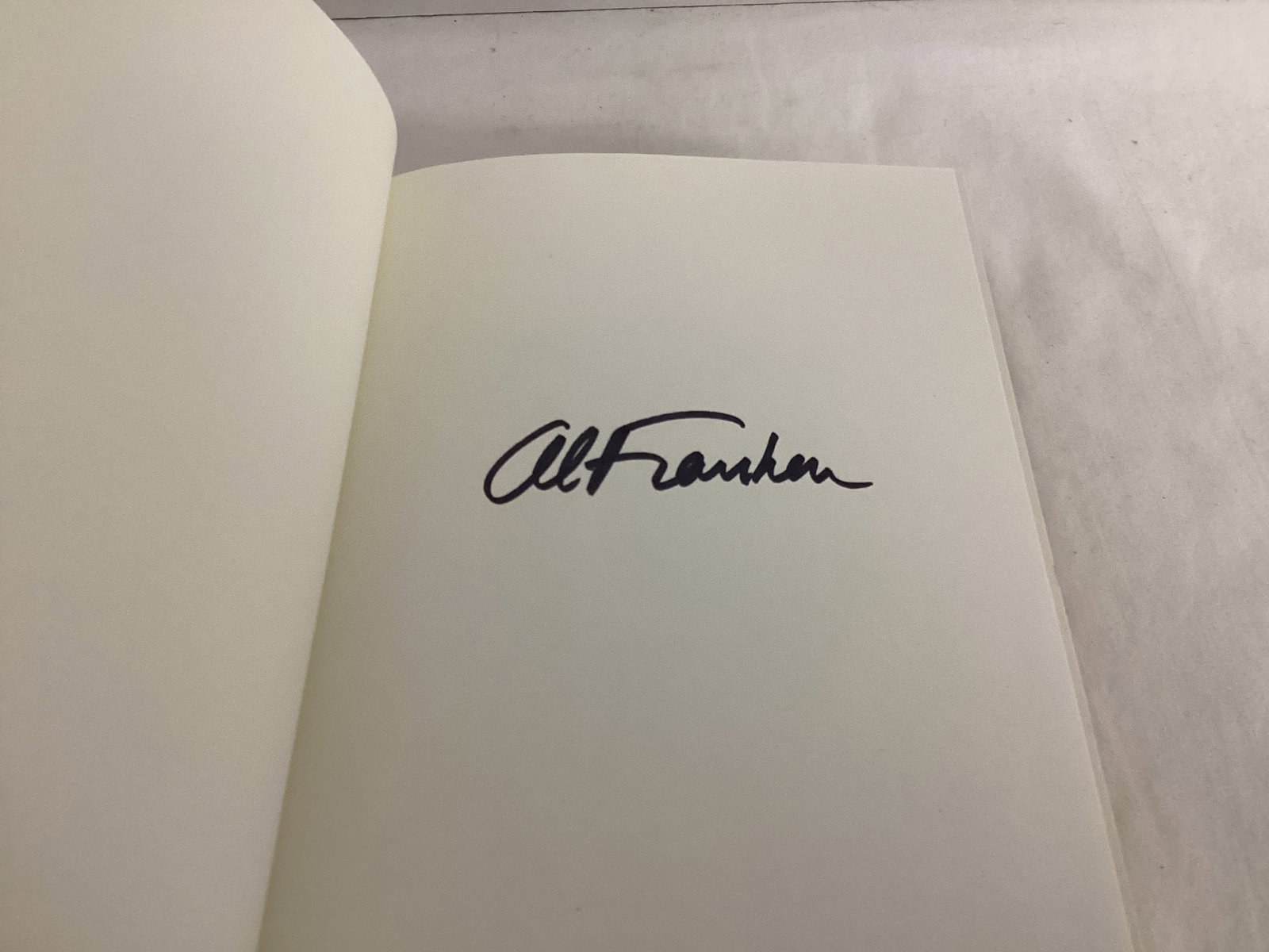Signed Al Franken Giant of the Senate Book - 4