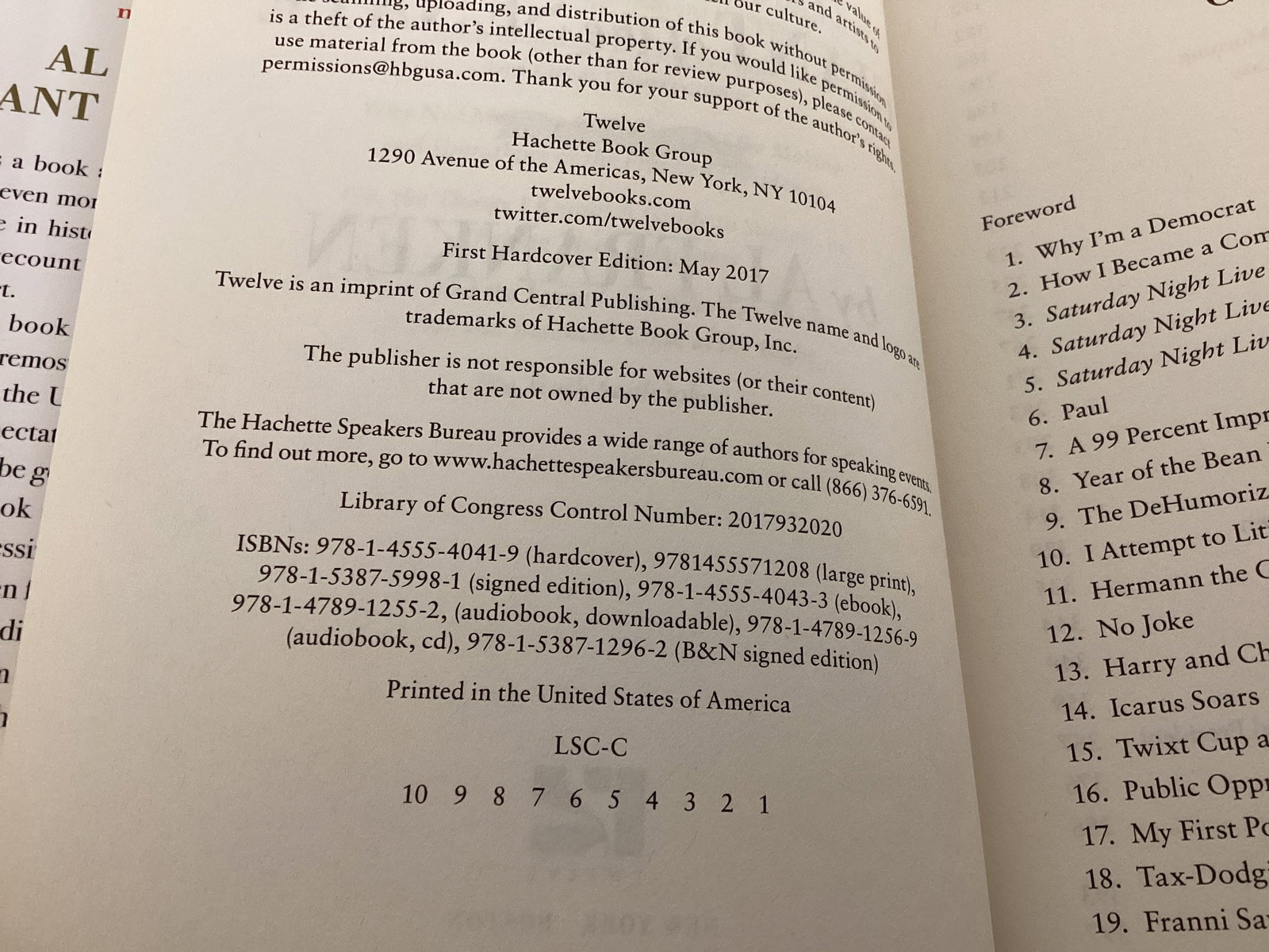 Signed Al Franken Giant of the Senate Book - 6