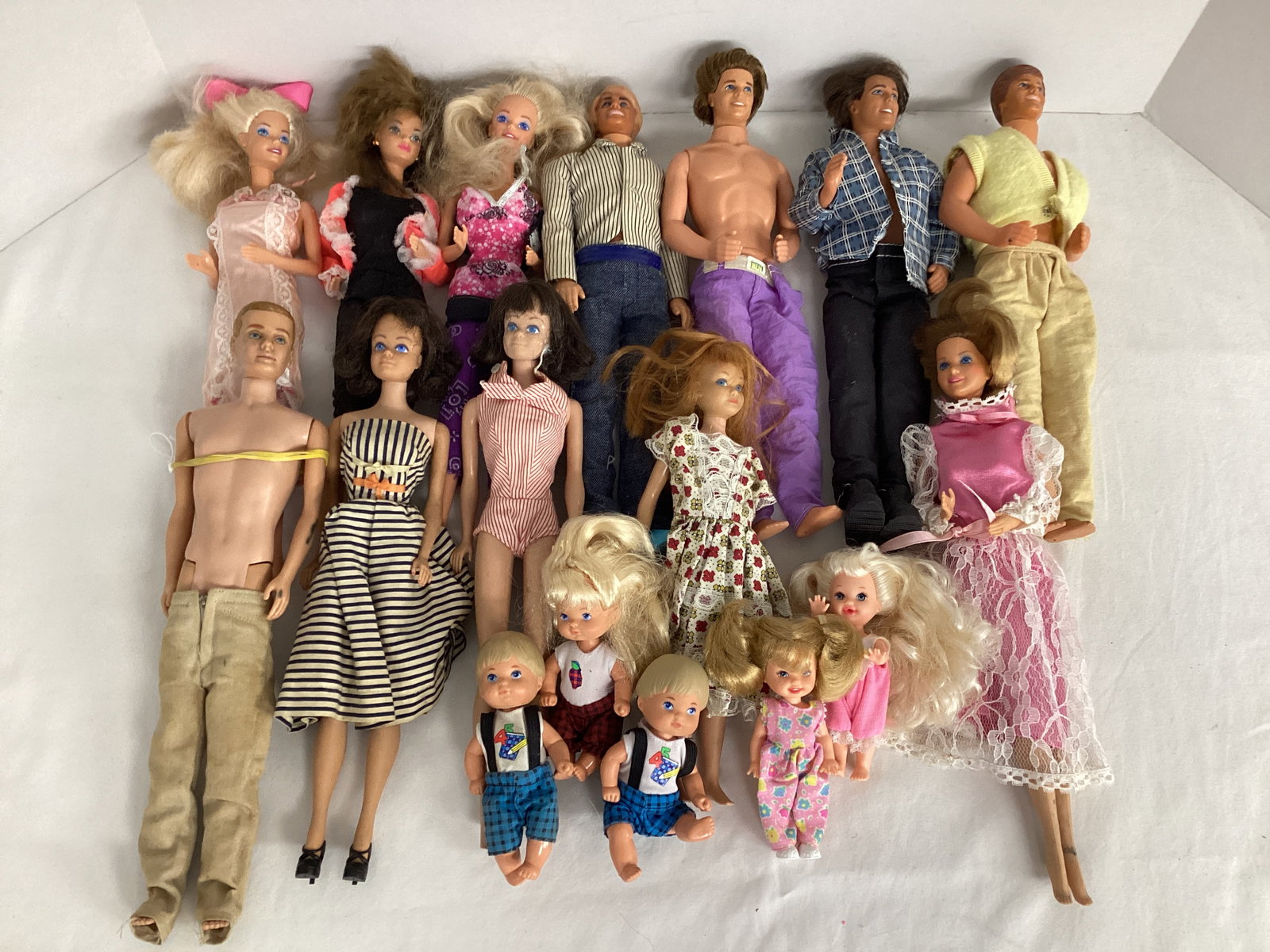Mattel Barbie, Ken, Skipper, Midge, and Other Dolls: .