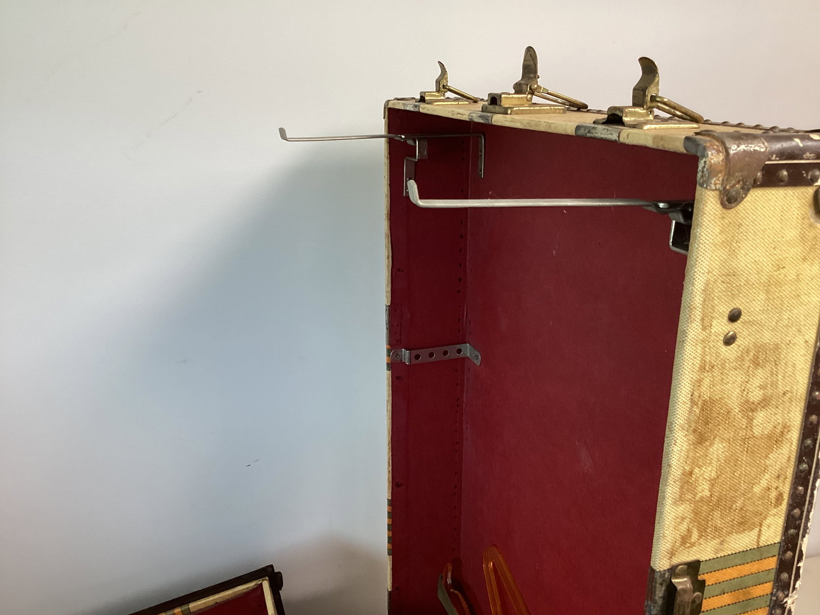 Vintage Wardrobe Trunk - 8