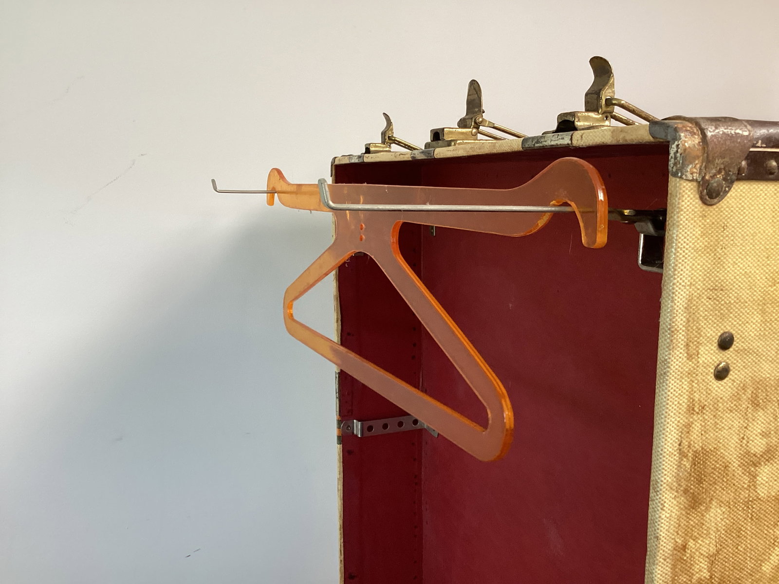Vintage Wardrobe Trunk - 9