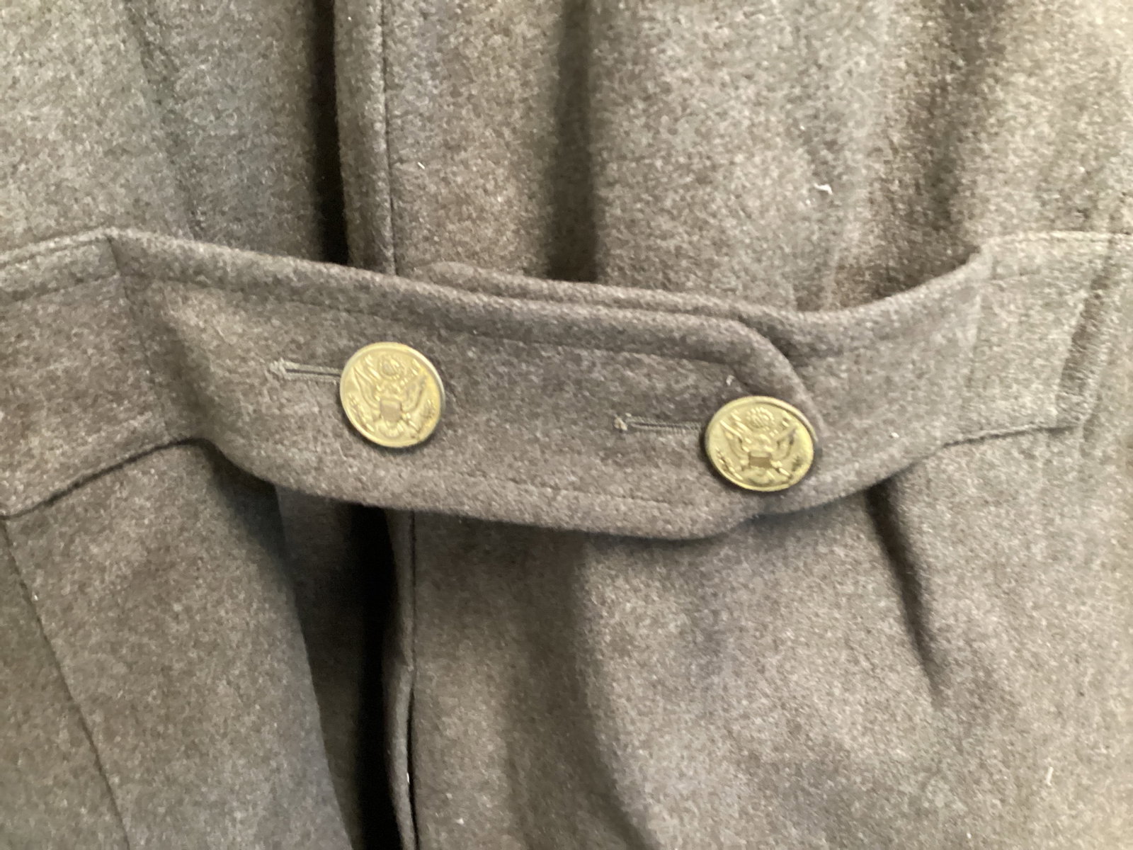 US Military Wool Overcoat - 9