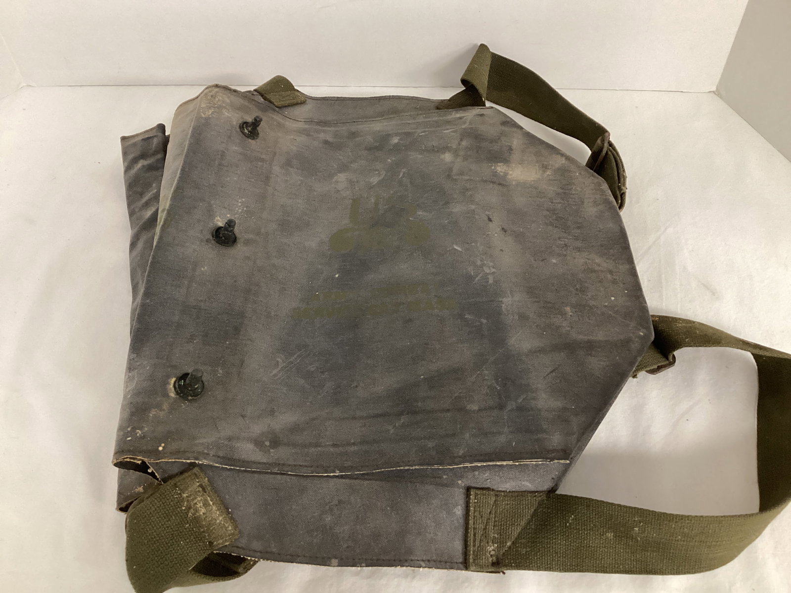 Two US Army Gas Mask Containers - 5