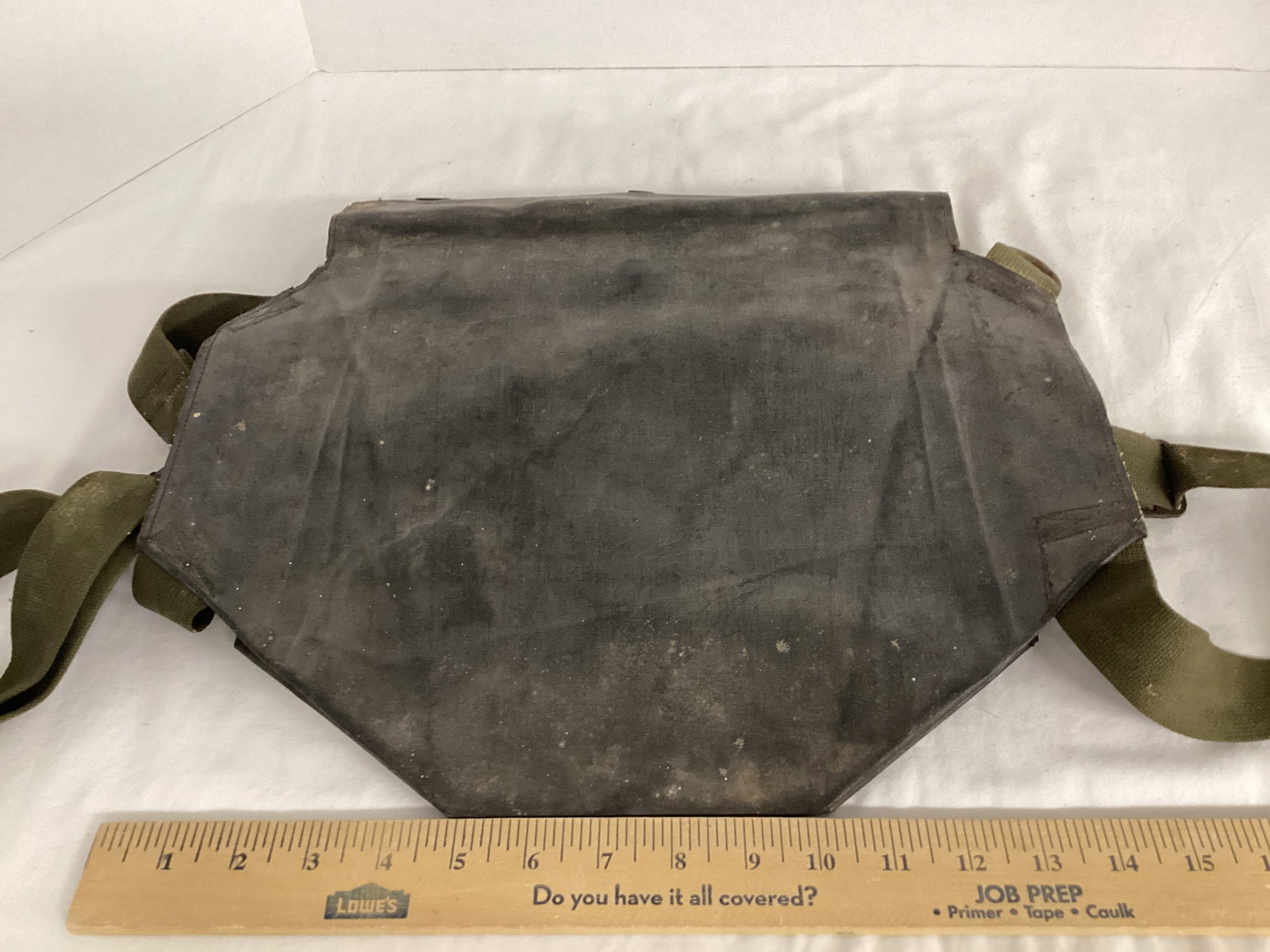 Two US Army Gas Mask Containers - 7
