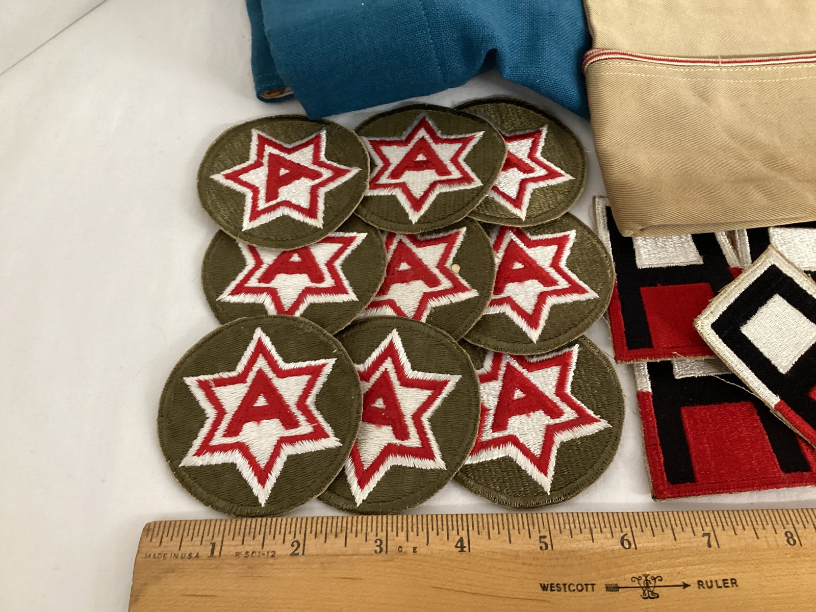 Military Knife, Patches, Pins, Caps, Flag - 6