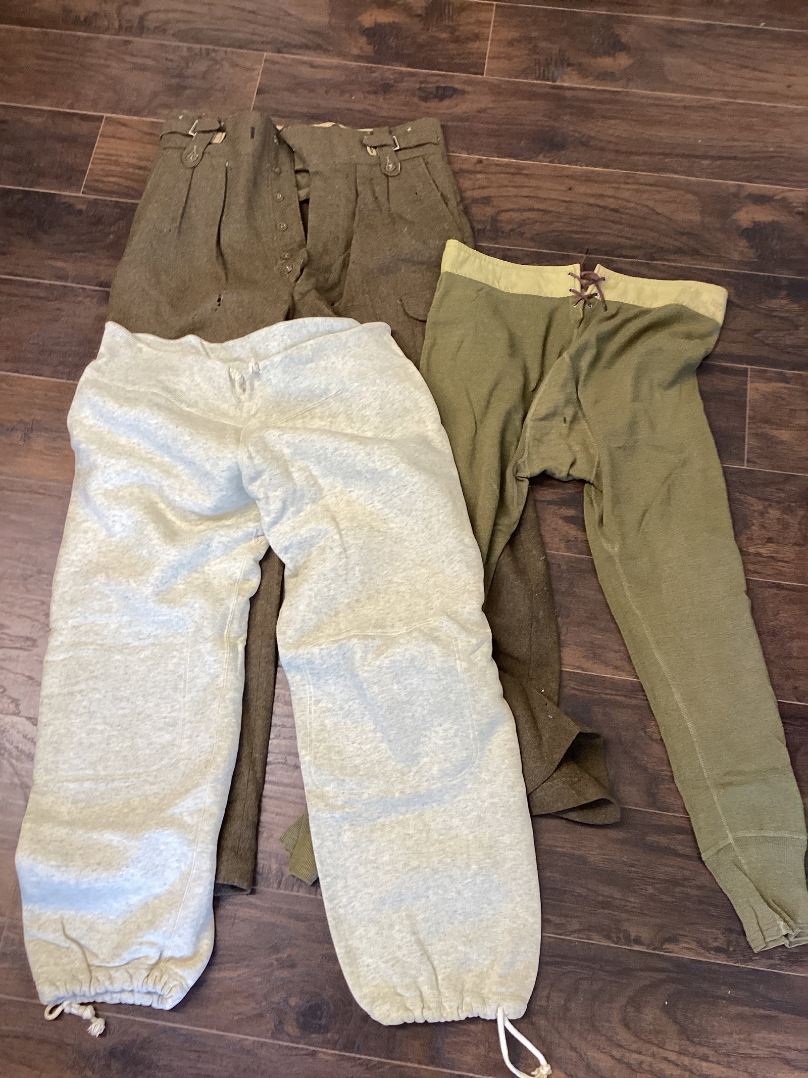 Military Wool Pants. Long Underwear, Sweatpants (1 of 8)