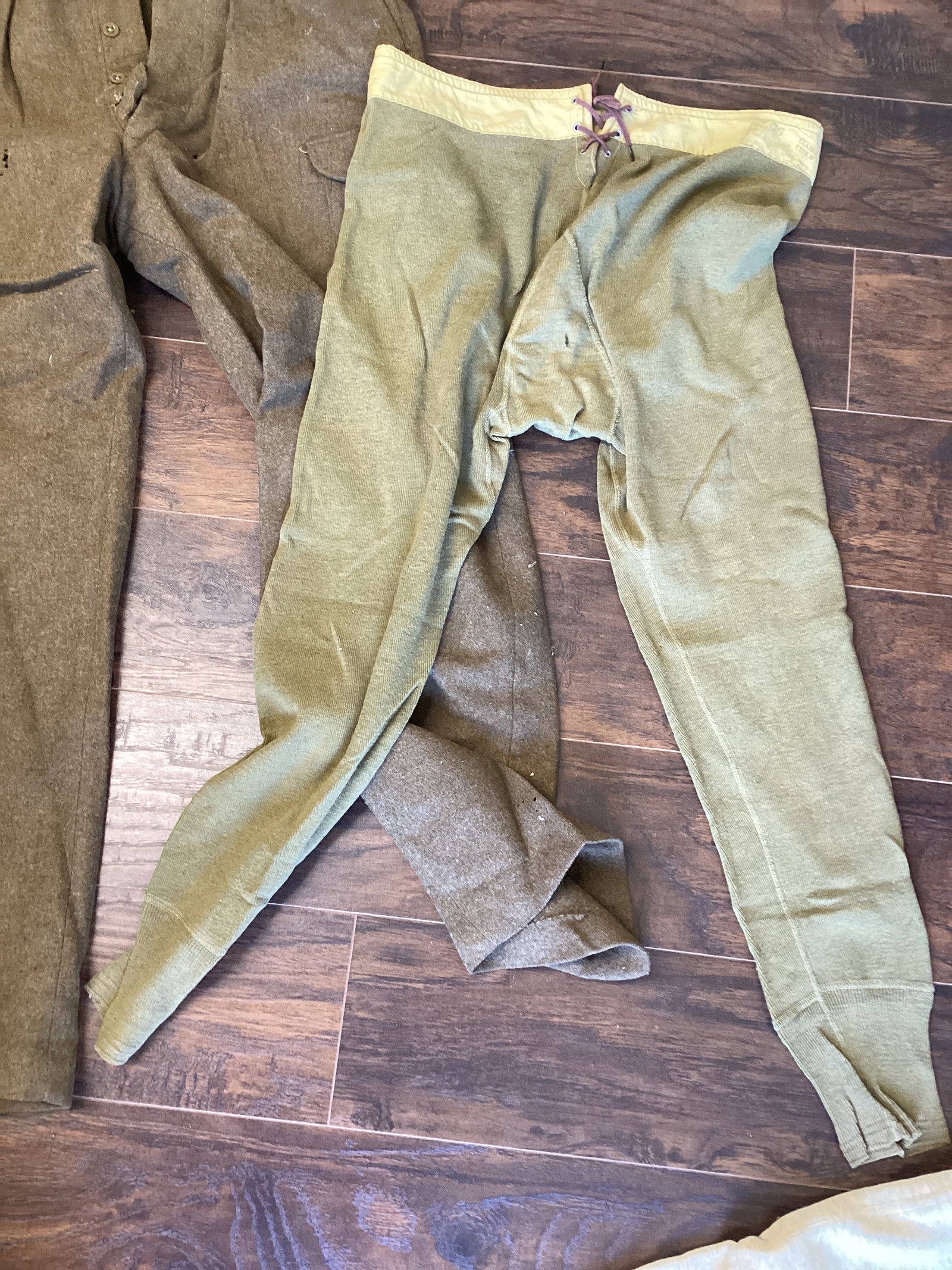 Military Wool Pants. Long Underwear, Sweatpants - 4
