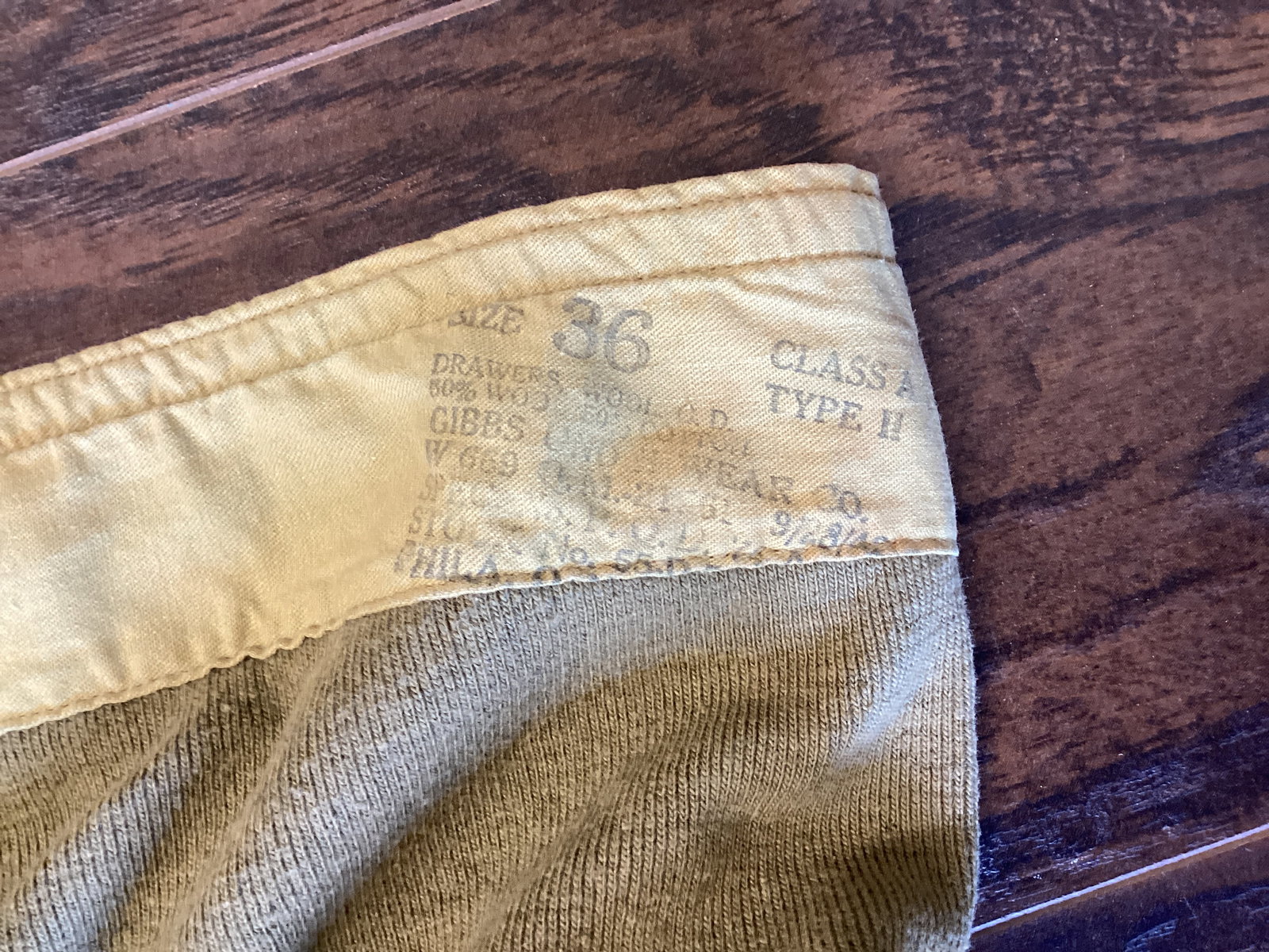 Military Wool Pants. Long Underwear, Sweatpants - 5