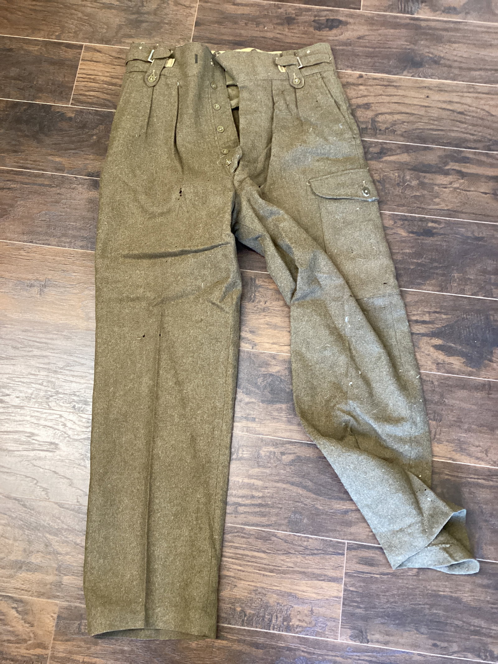 Military Wool Pants. Long Underwear, Sweatpants - 6