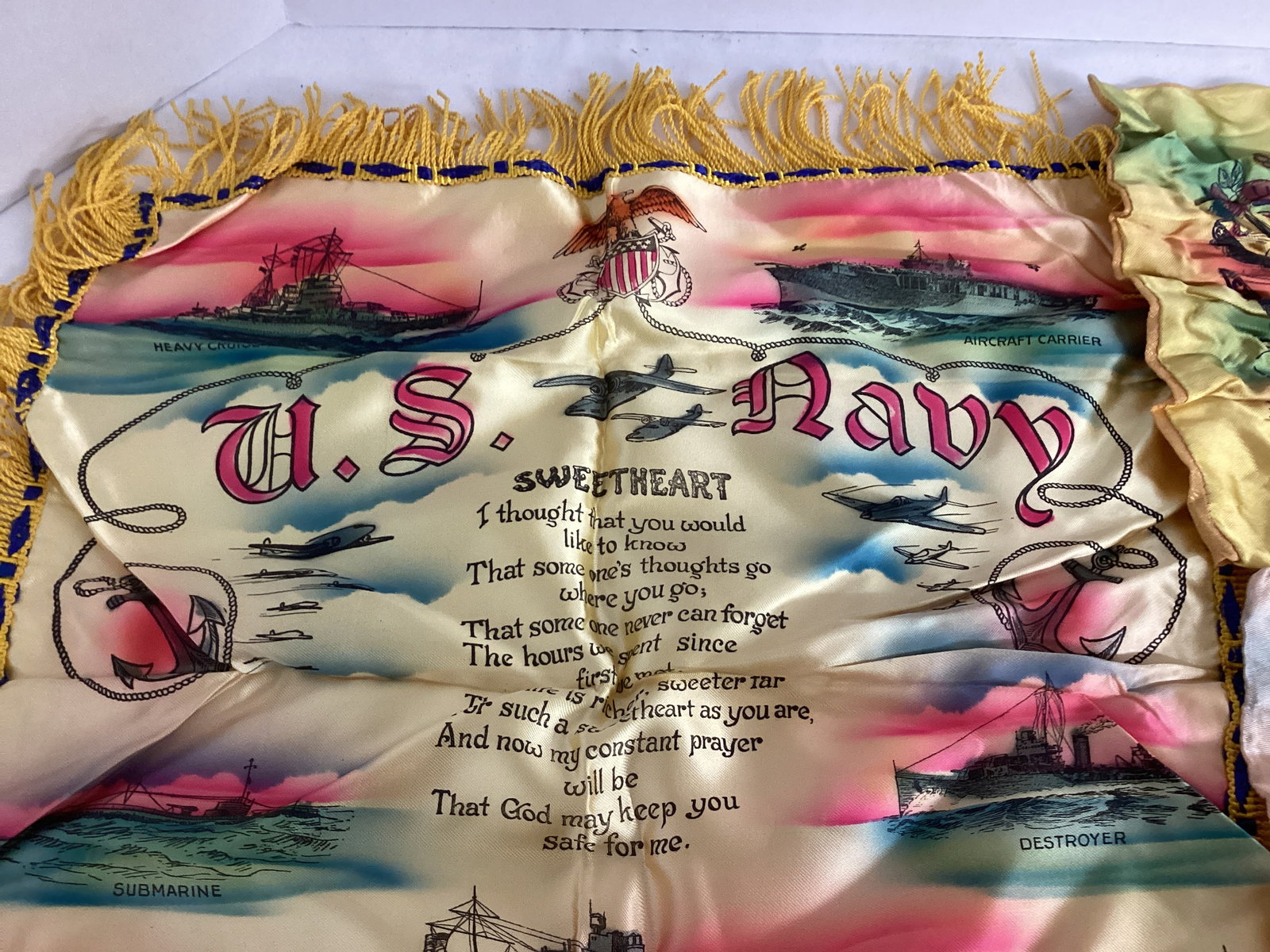 US Navy and Army Air Corps. Pillow Cases - 3