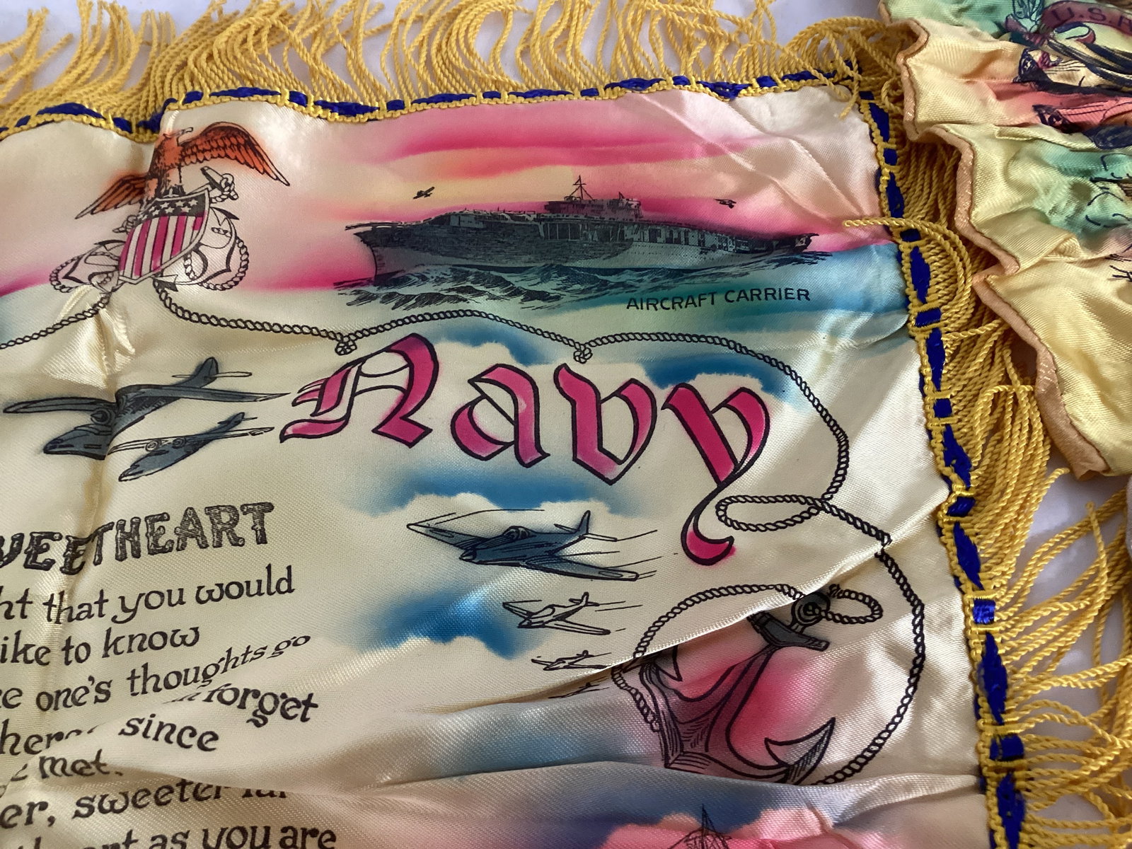 US Navy and Army Air Corps. Pillow Cases - 5