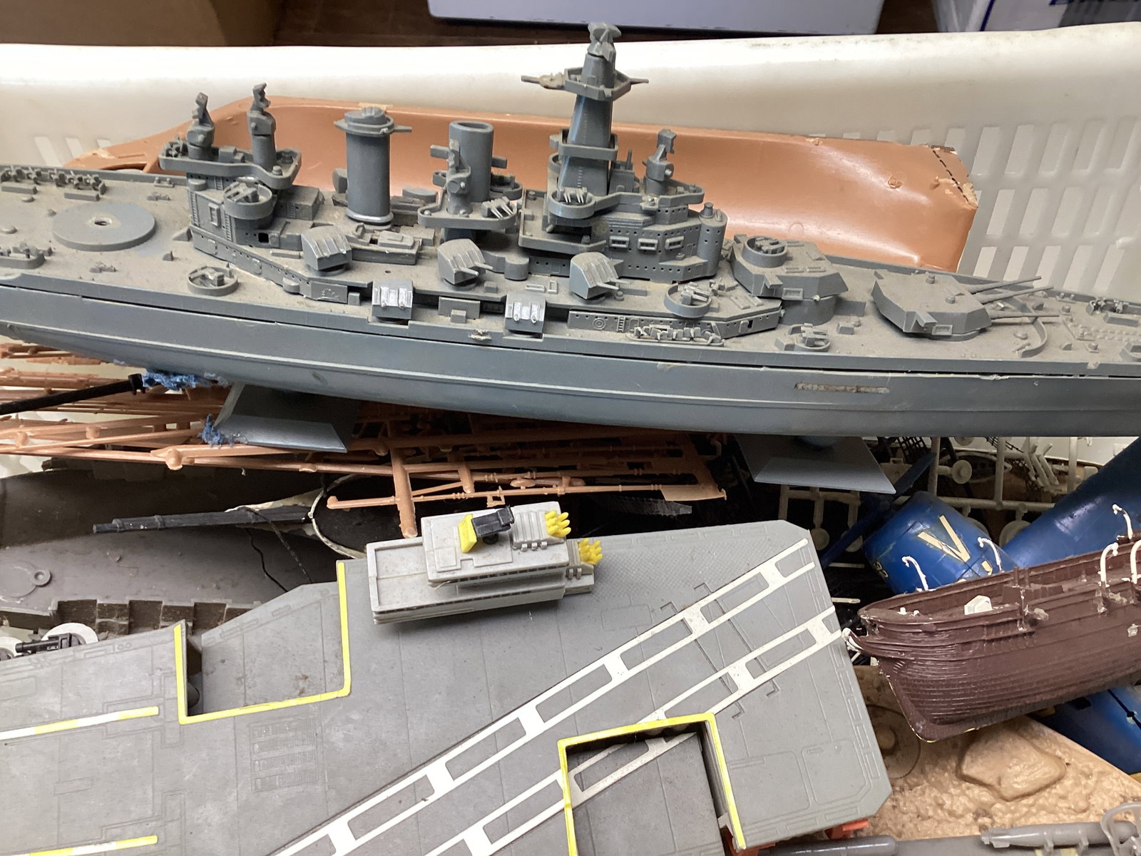 Ship and Airplane Models - 4