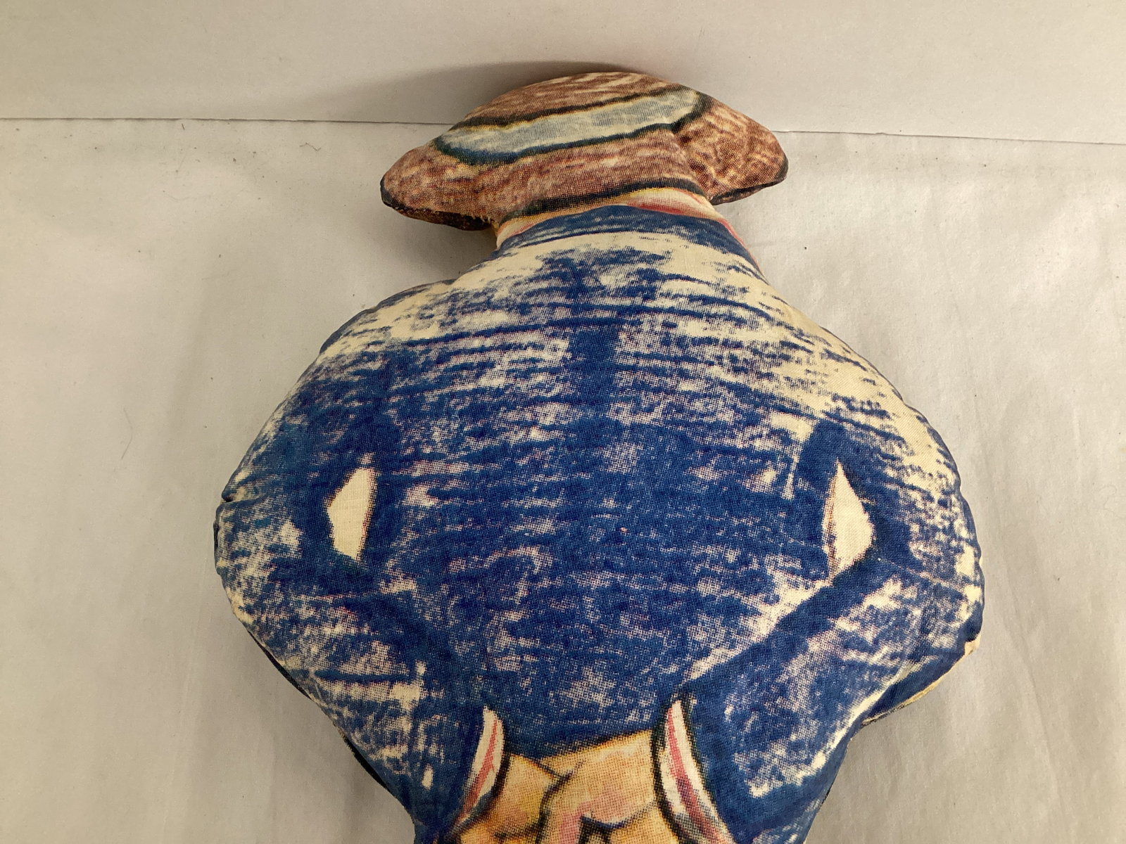 Vintage Fabric Sailor Pillow Doll - 6