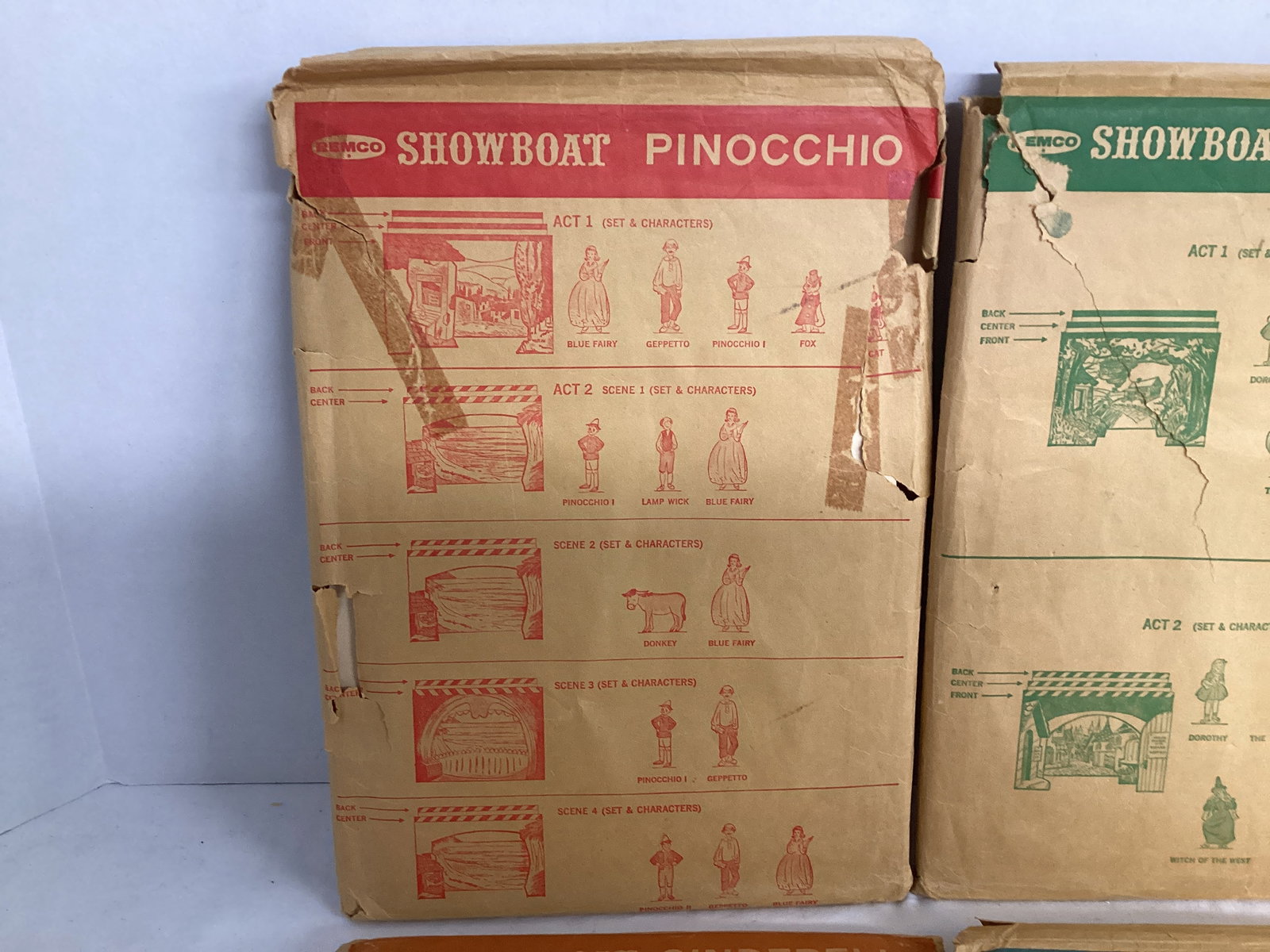 Vintage Remco Showboat Stage Kits - 3