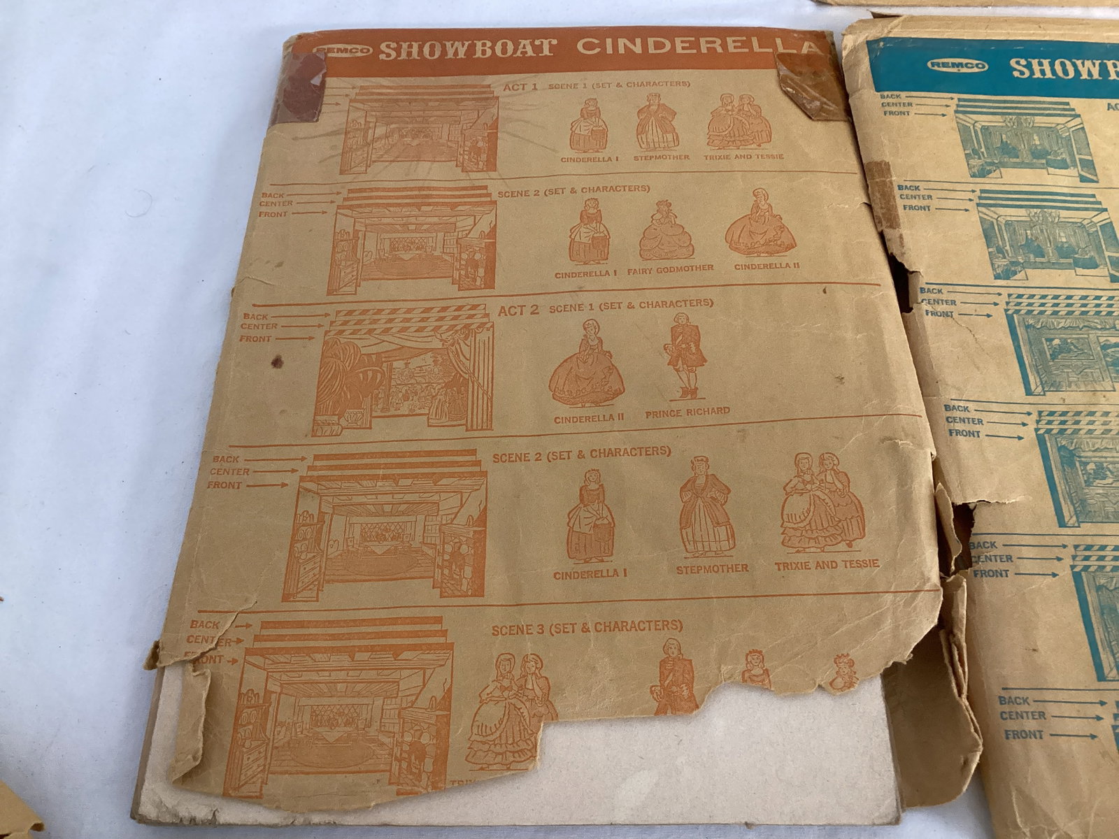 Vintage Remco Showboat Stage Kits - 5