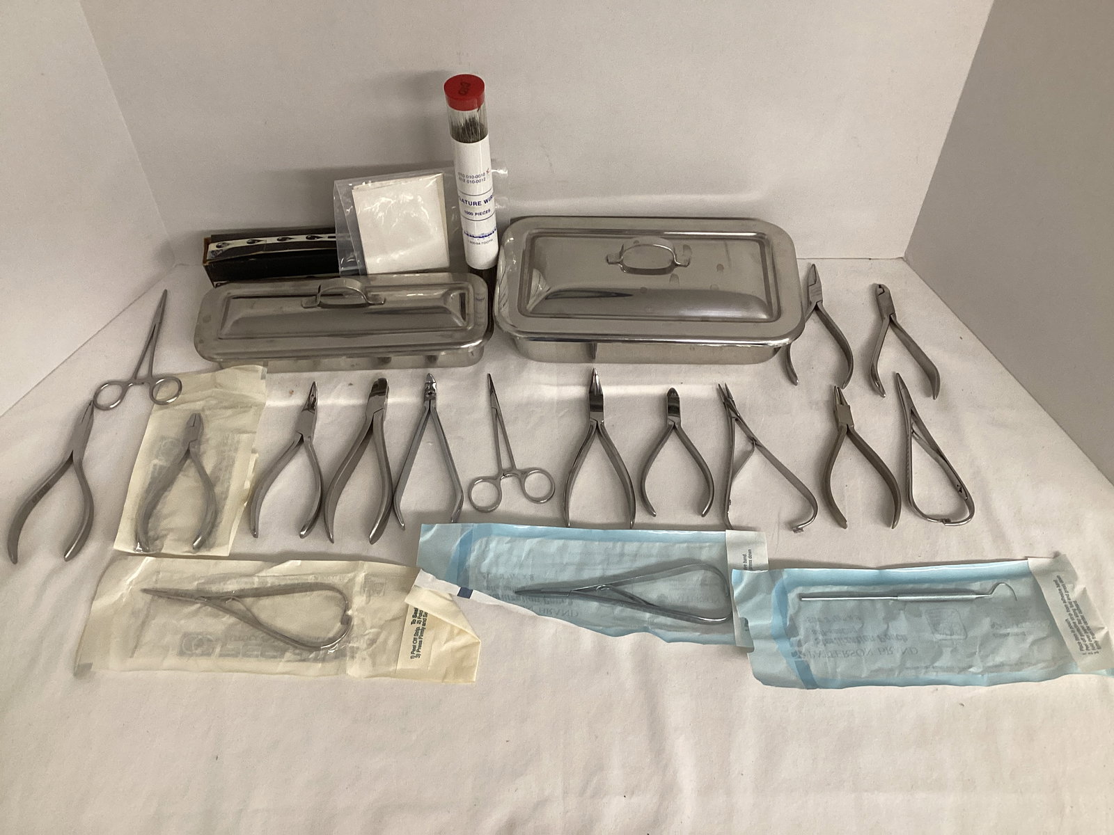 Dental Instruments, Stainless Covered Trays, and More (1 of 6)