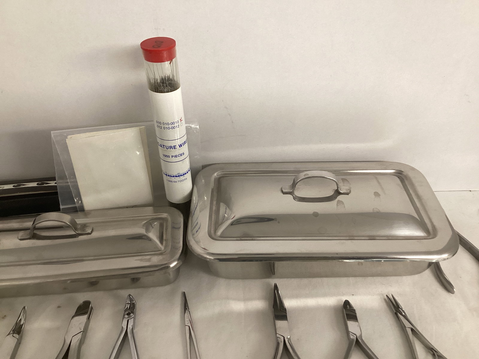 Dental Instruments, Stainless Covered Trays, and More - 4
