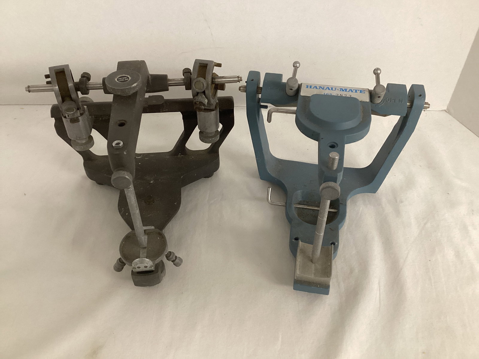 Two Hanua Non-Adjustable Dental Articulators: .