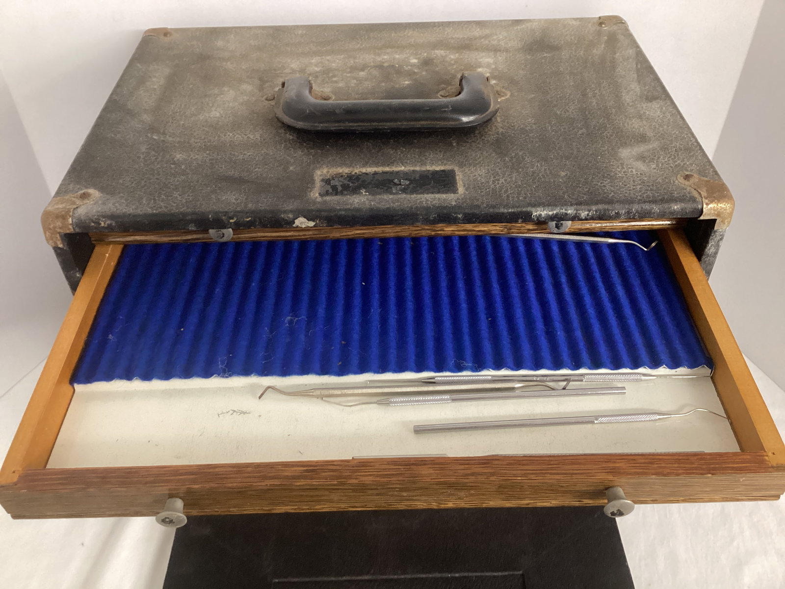 Vintage Orthodontist Tool Box with Contents - 4
