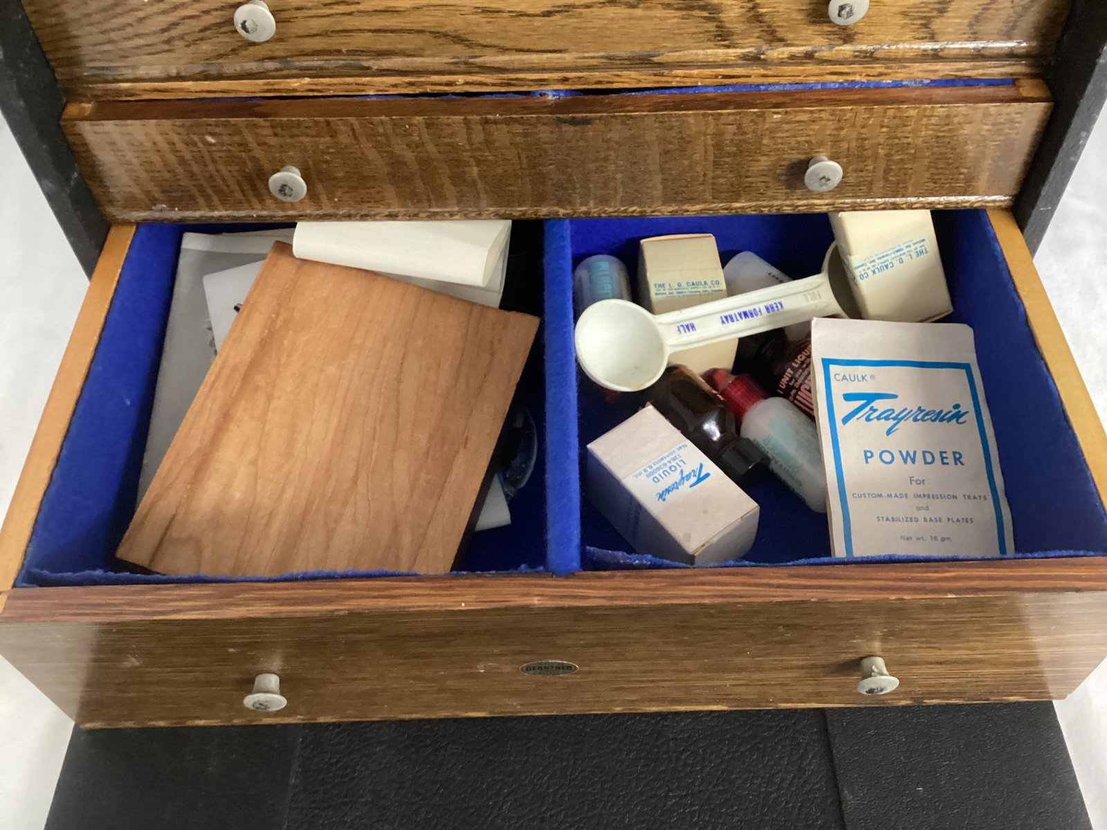 Vintage Orthodontist Tool Box with Contents - 8