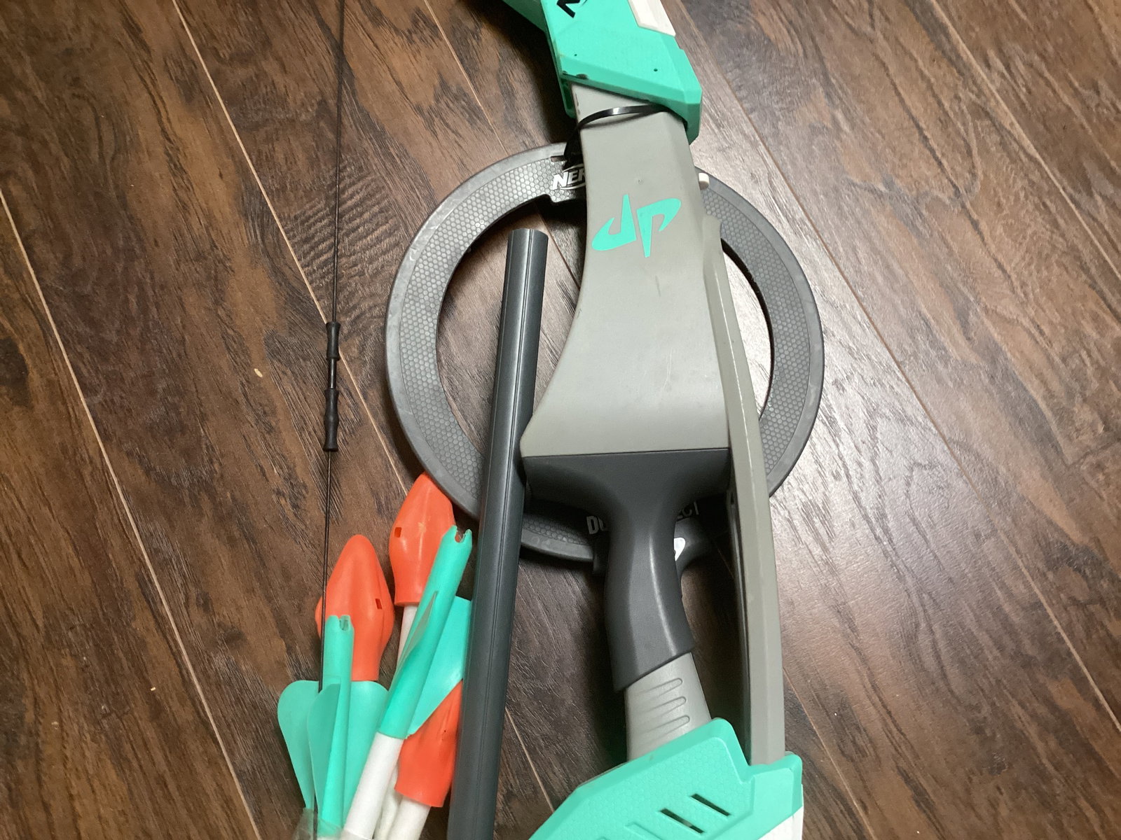Nerf Dude Perfect Bow and Arrow Set with Target - 3