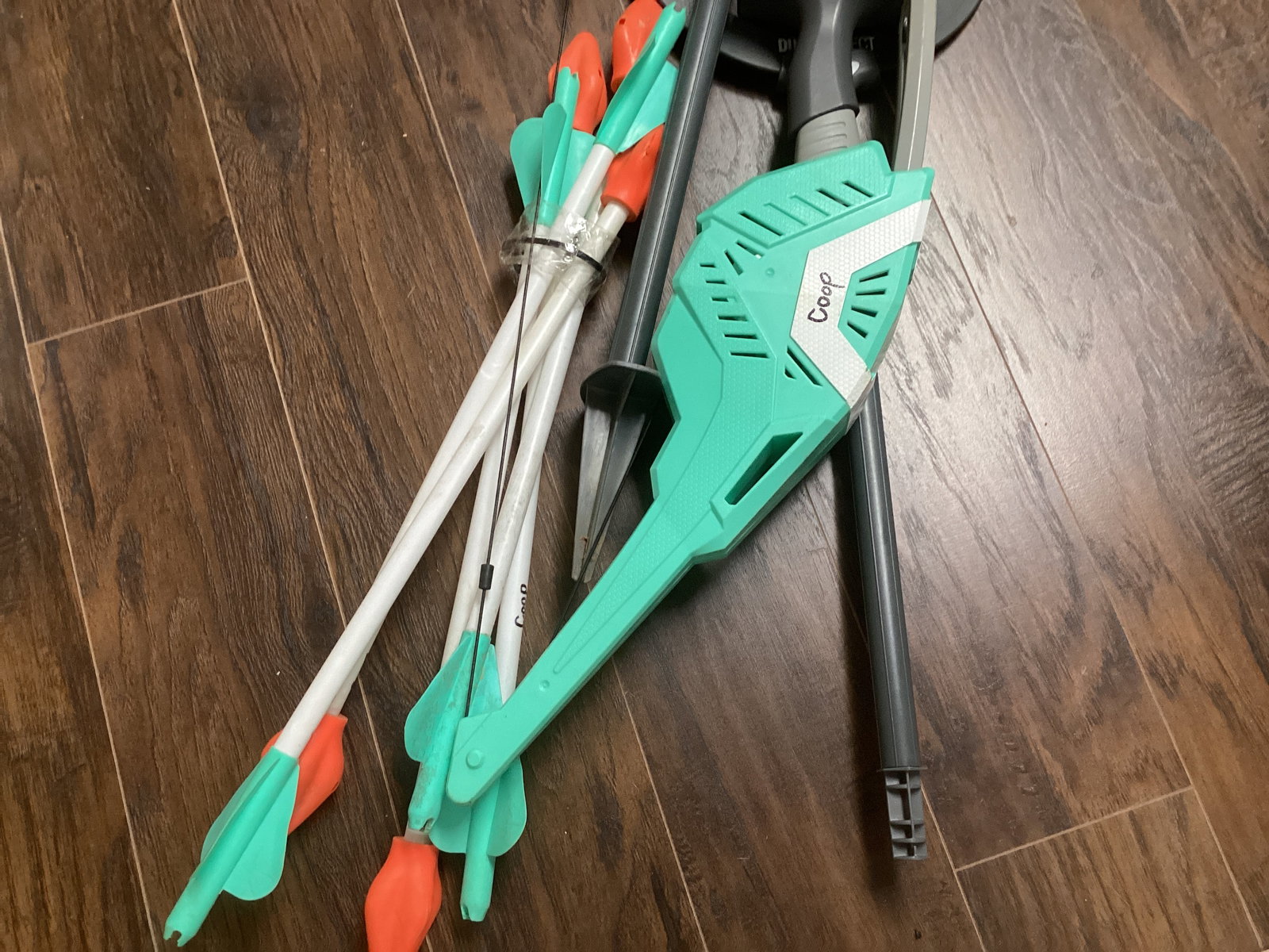 Nerf Dude Perfect Bow and Arrow Set with Target - 4