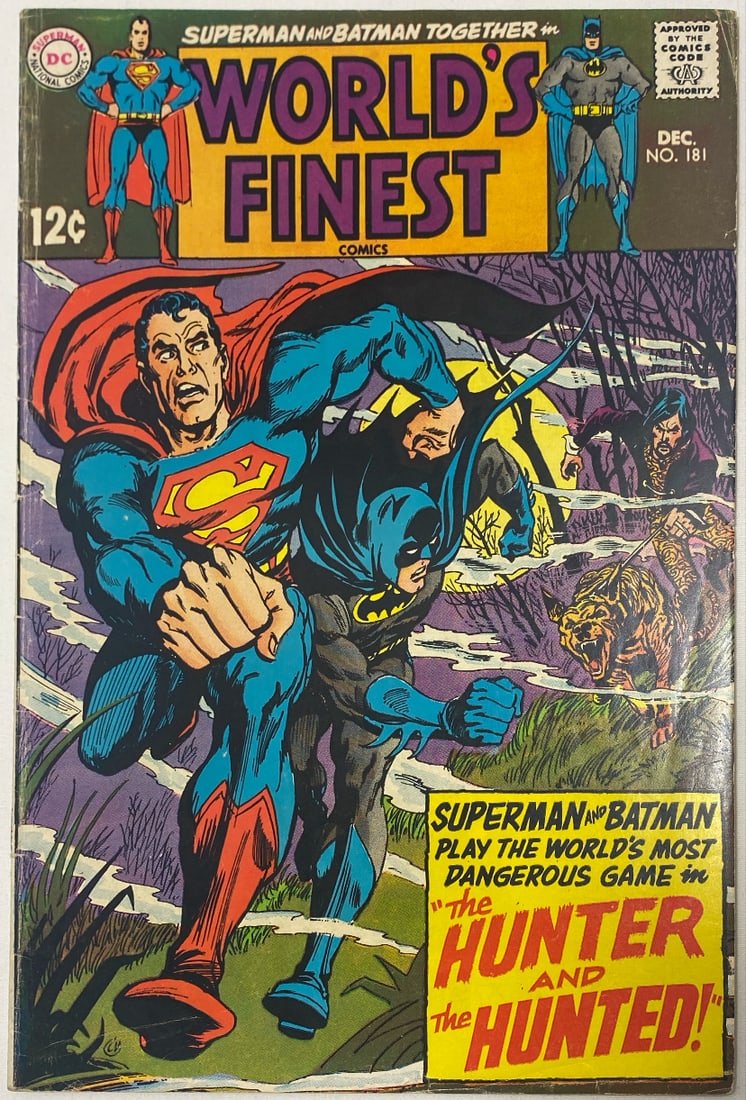 World's Finest Comics 181 DC Superman Batman Comic Book (1 of 8)